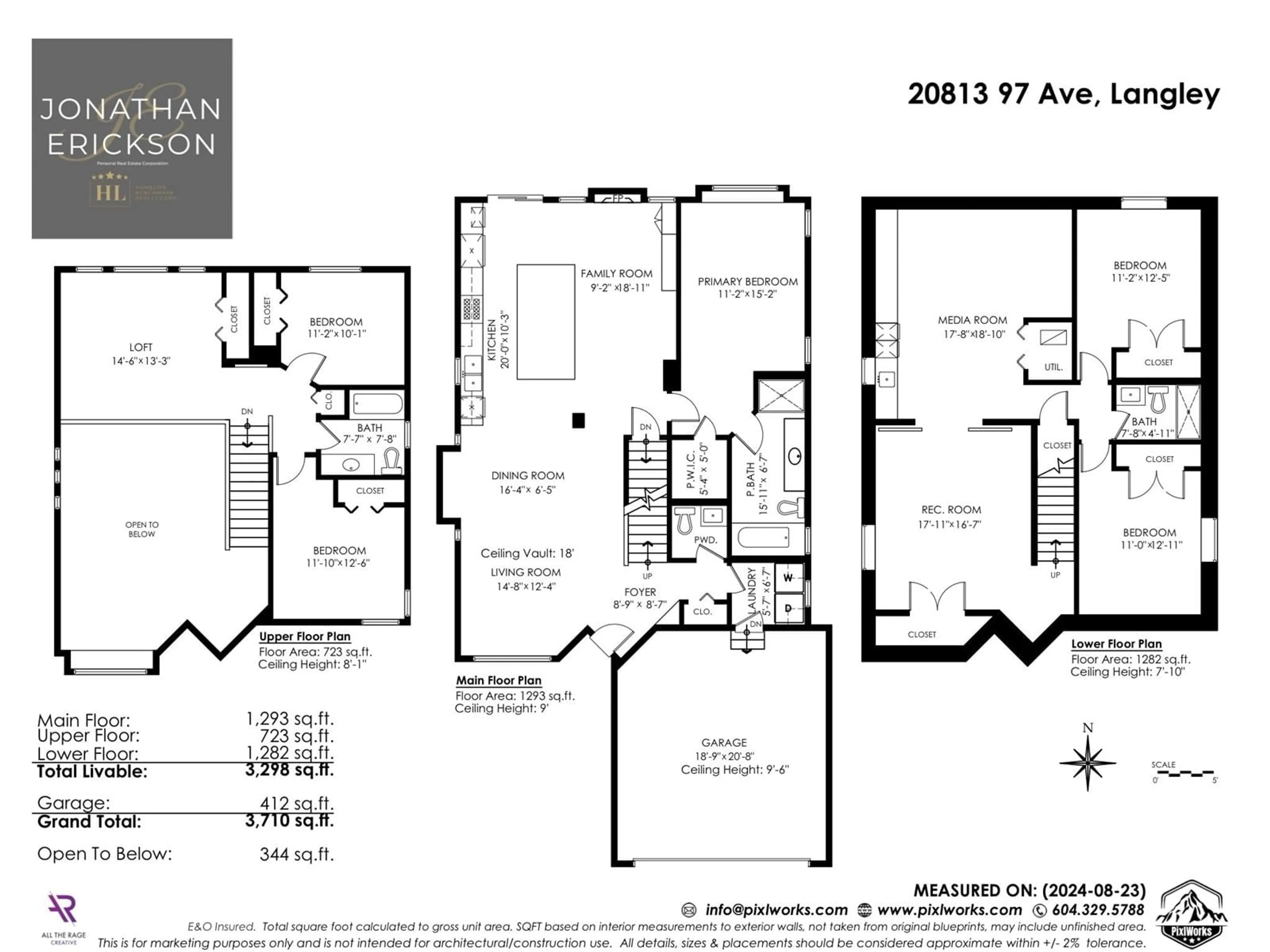 Floor plan for 20813 97 AVENUE, Langley British Columbia V1M3Z1