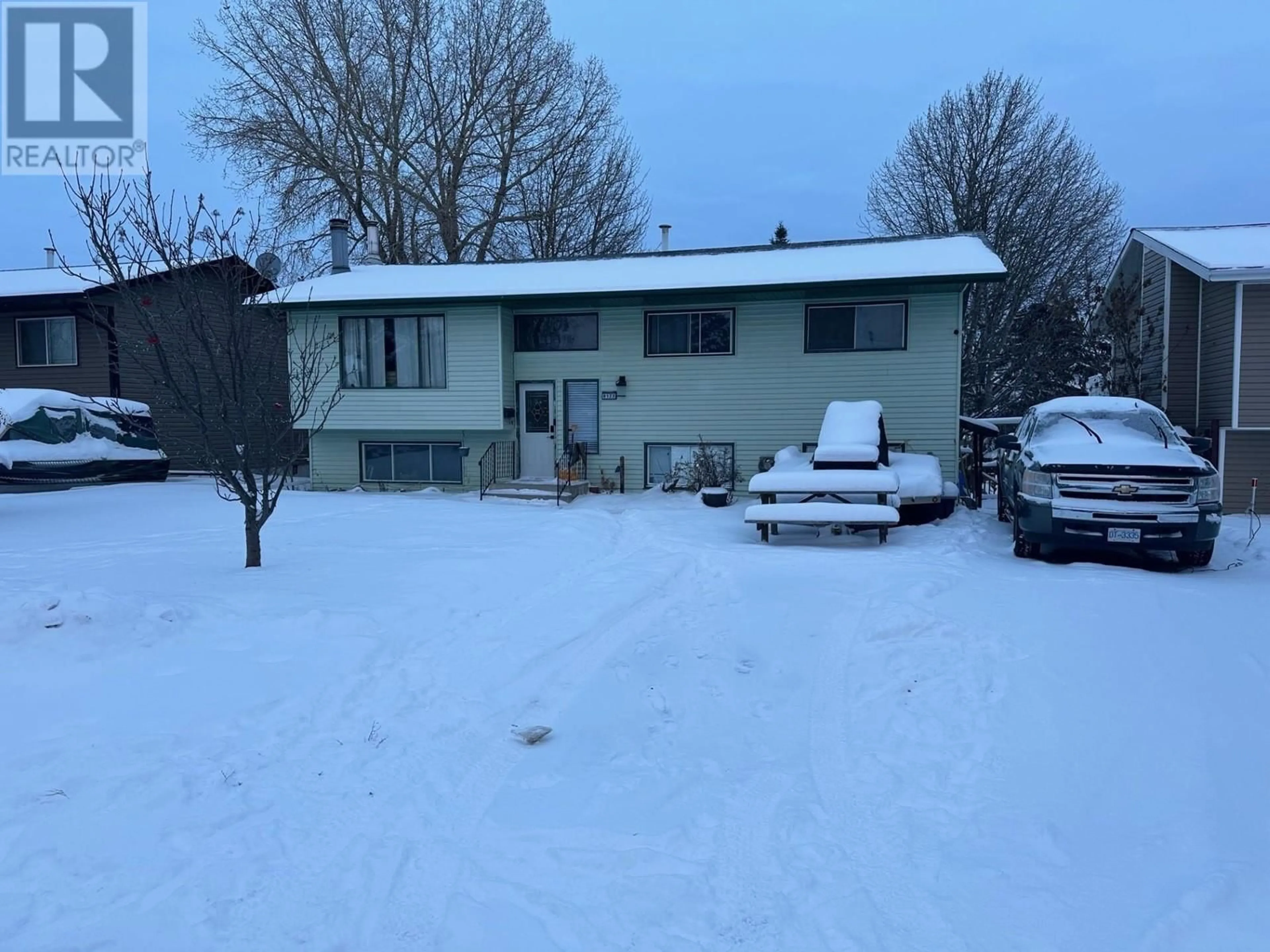 Frontside or backside of a home, the street view for 9123 98A AVENUE, Fort St. John British Columbia V1J5G8