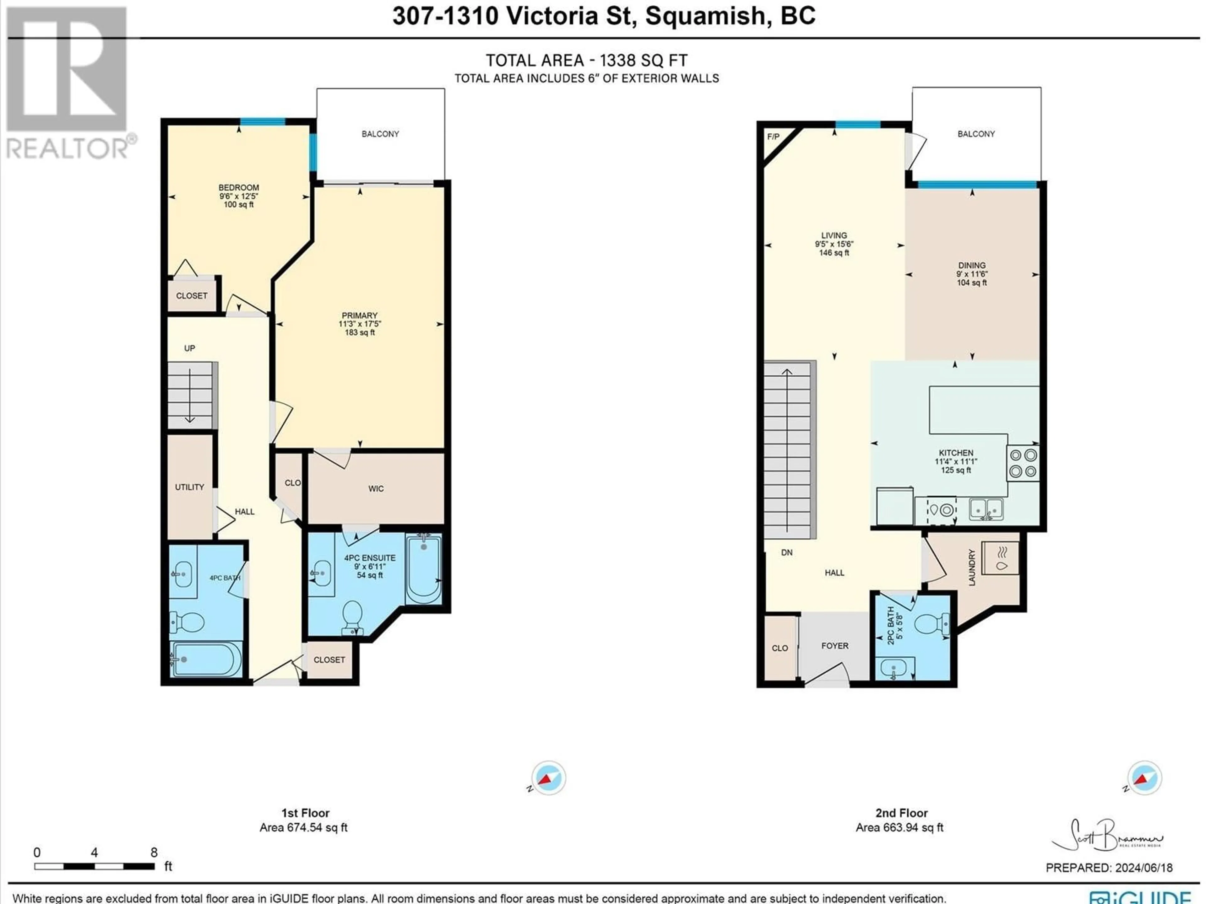 Floor plan for 307 1310 VICTORIA STREET, Squamish British Columbia V8B0A9