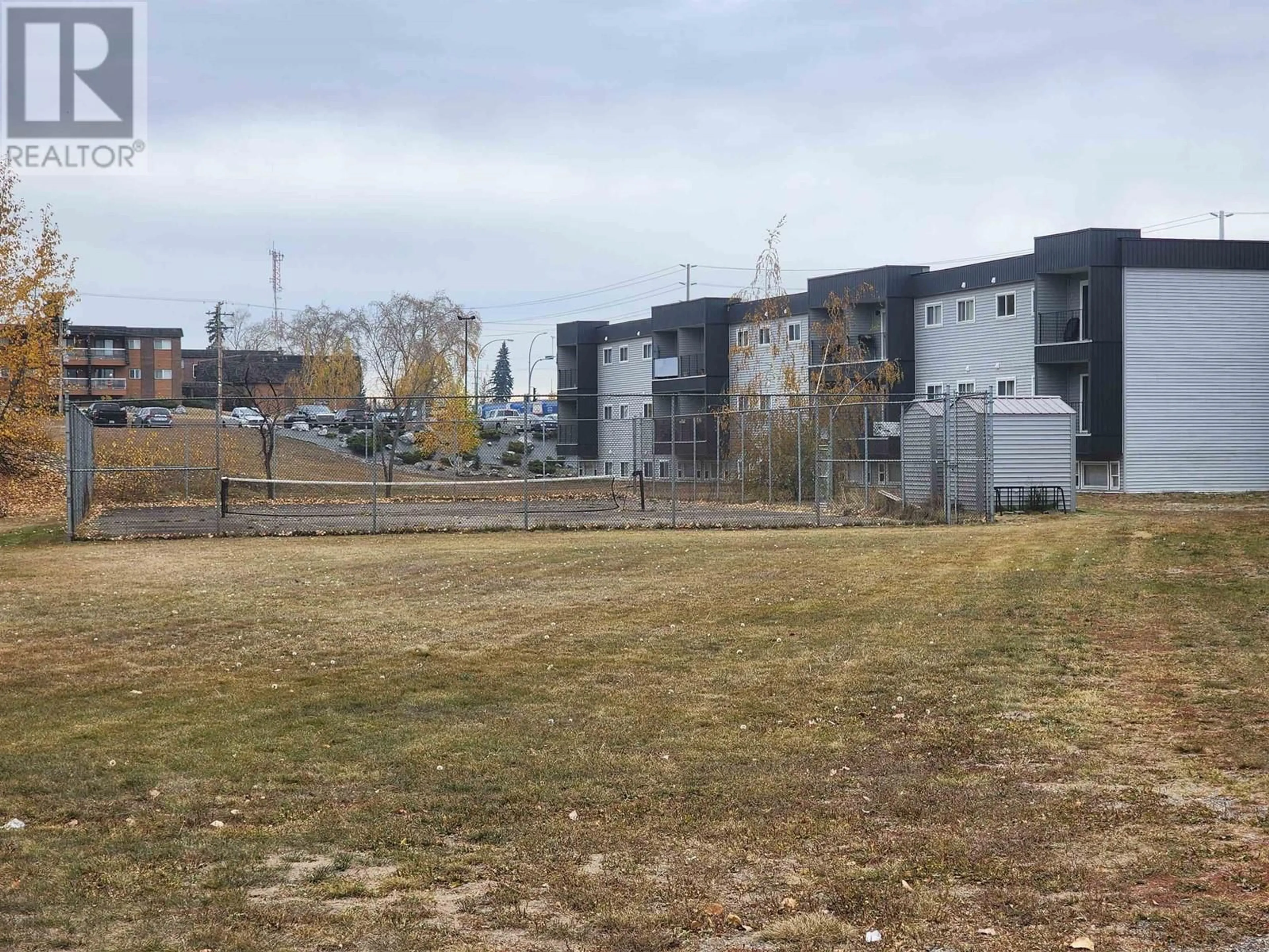 A pic from exterior of the house or condo, the fenced backyard for 311 3644 ARNETT AVENUE, Prince George British Columbia V2N4J5