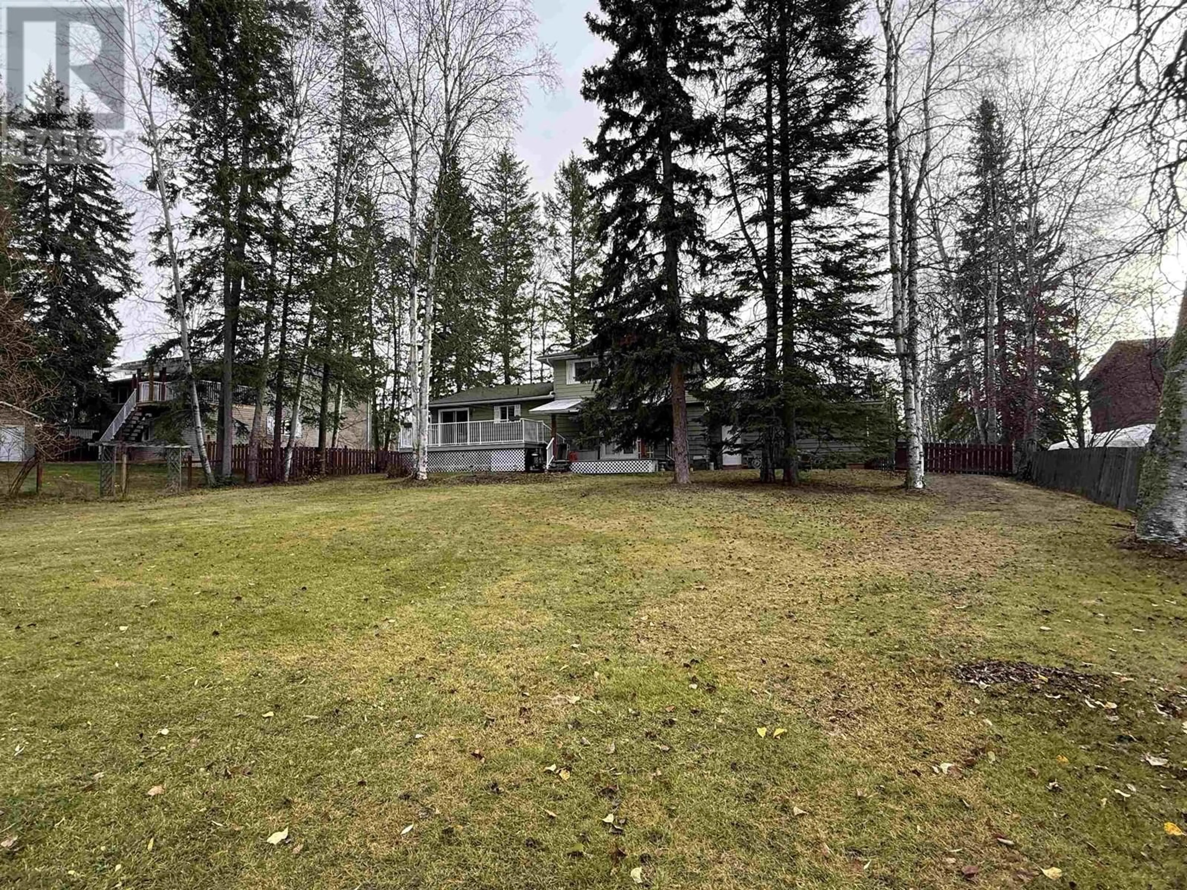 Frontside or backside of a home, the fenced backyard for 2850 GAVLIN ROAD, Quesnel British Columbia V2J4Z9