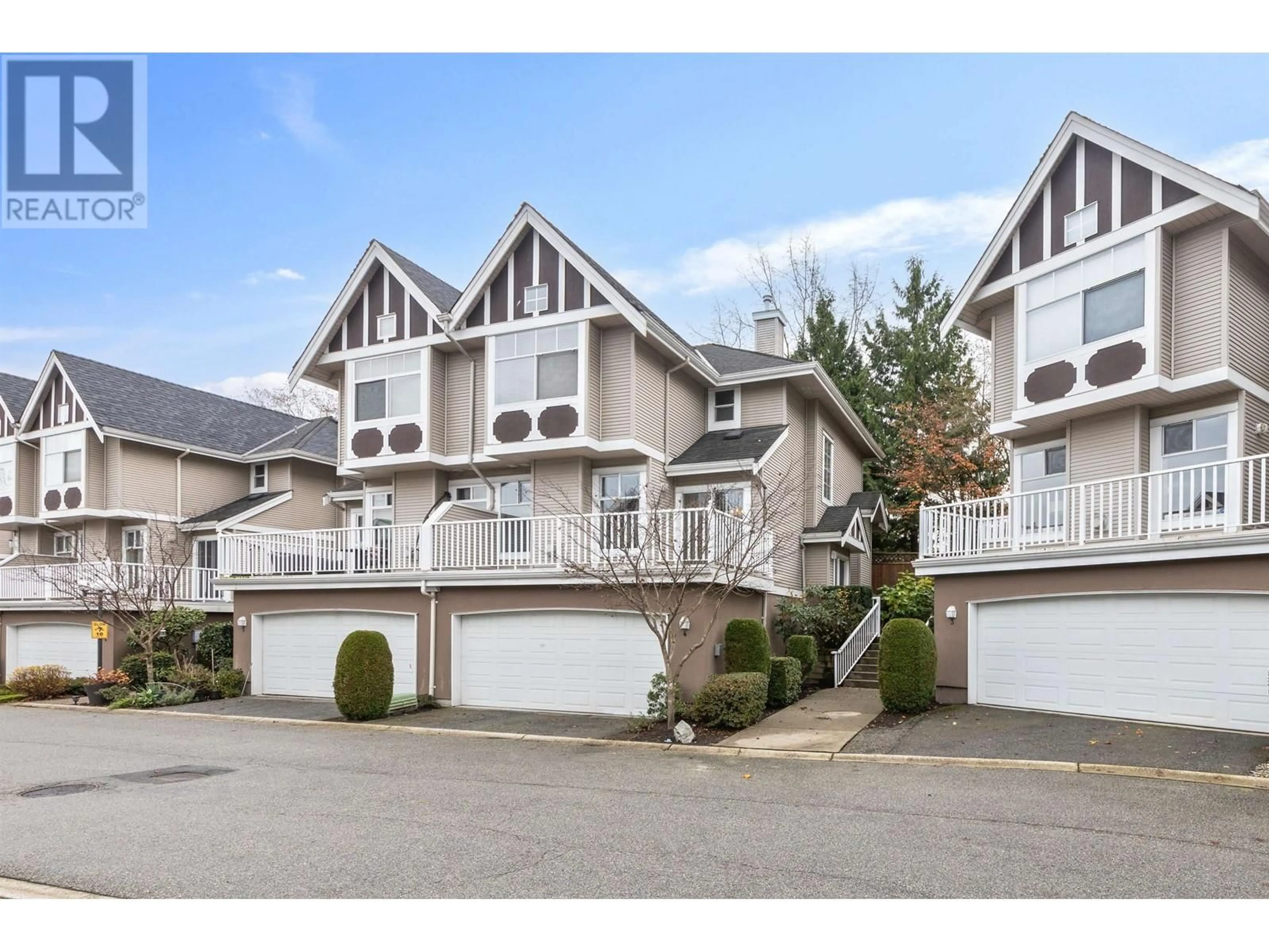 A pic from exterior of the house or condo, the street view for 4 7488 MULBERRY PLACE, Burnaby British Columbia V3N5B4