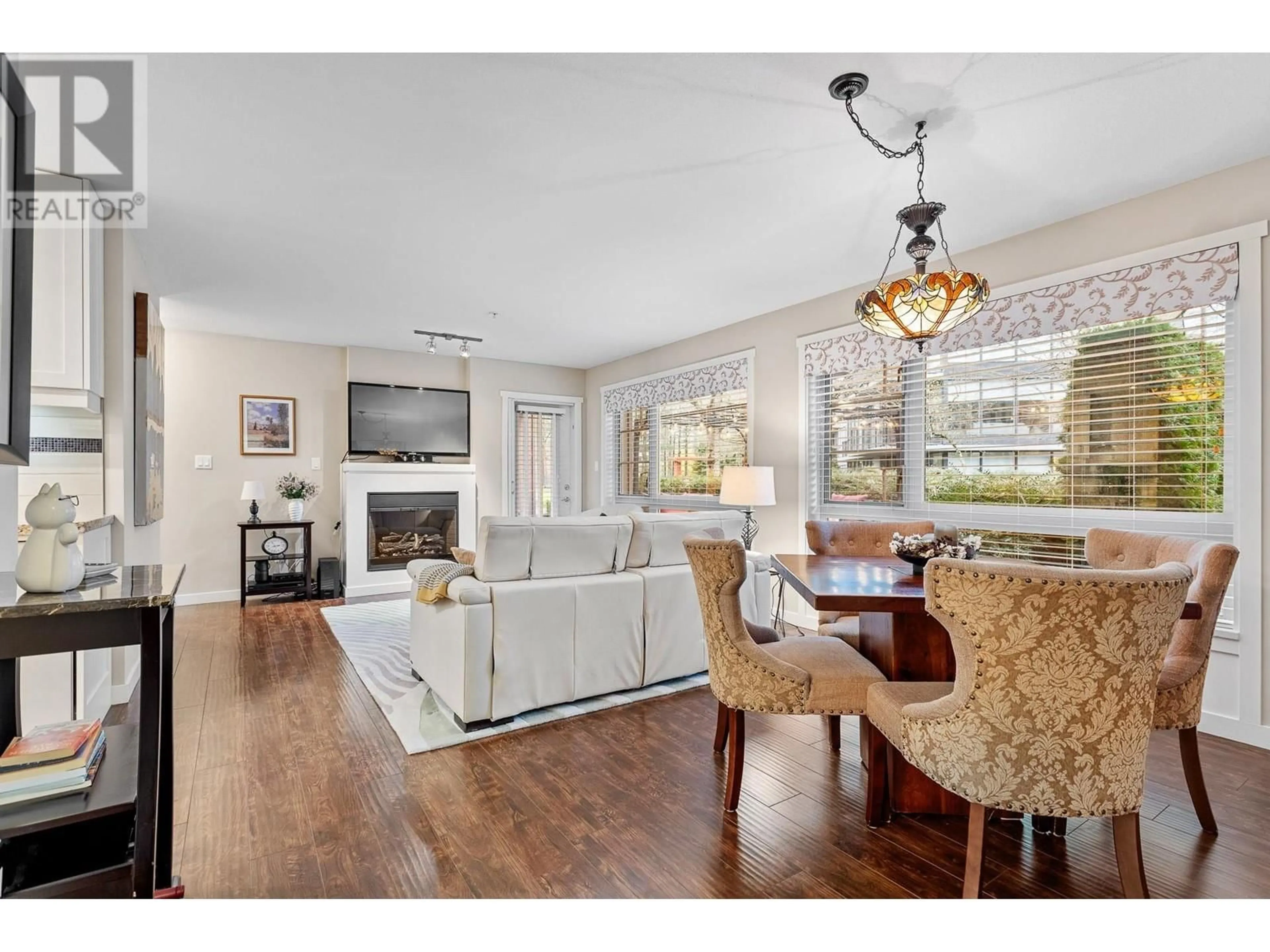 Living room, wood floors for 205 701 KLAHANIE DRIVE, Port Moody British Columbia V3H5L6