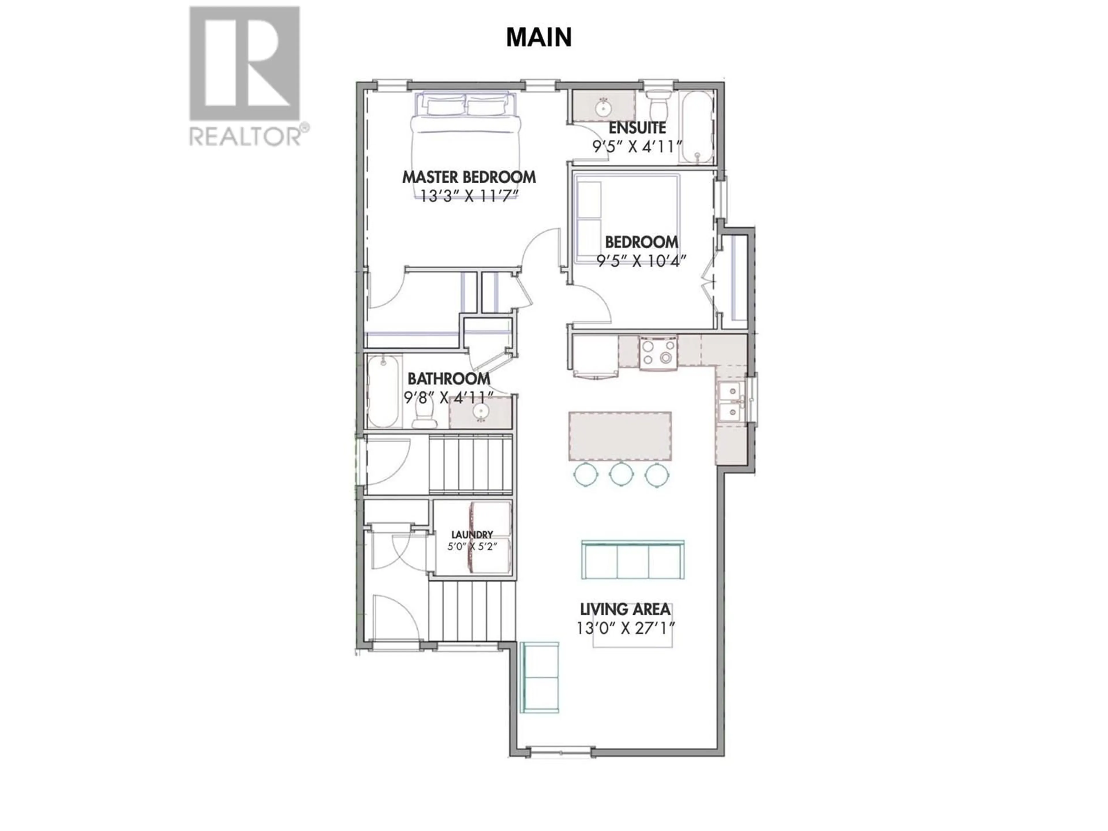 Floor plan for 11507 102A STREET, Fort St. John British Columbia V1J0P8