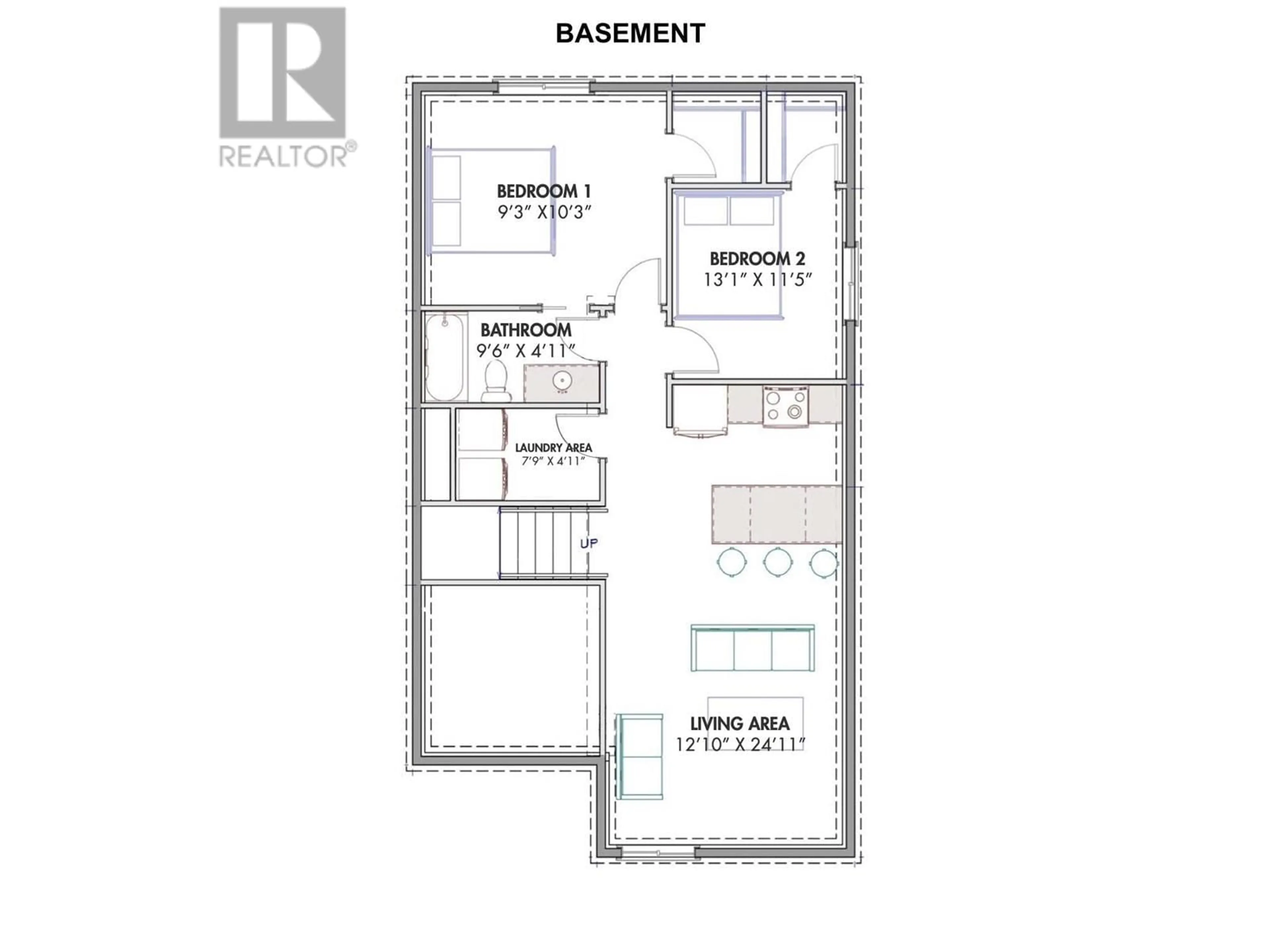 Floor plan for 11507 102A STREET, Fort St. John British Columbia V1J0P8