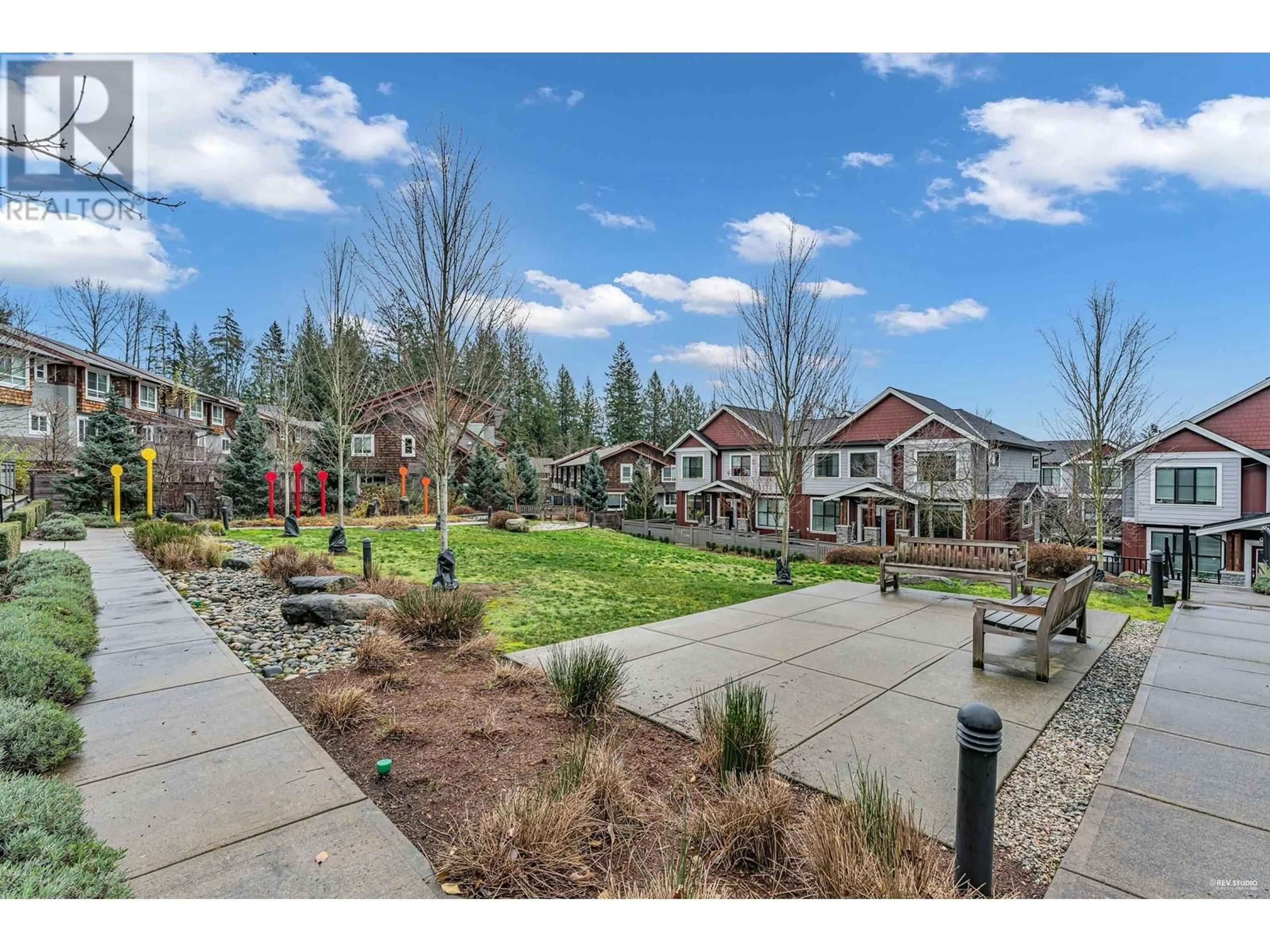 Patio, the fenced backyard for 44 13260 236 STREET, Maple Ridge British Columbia V4R0G6