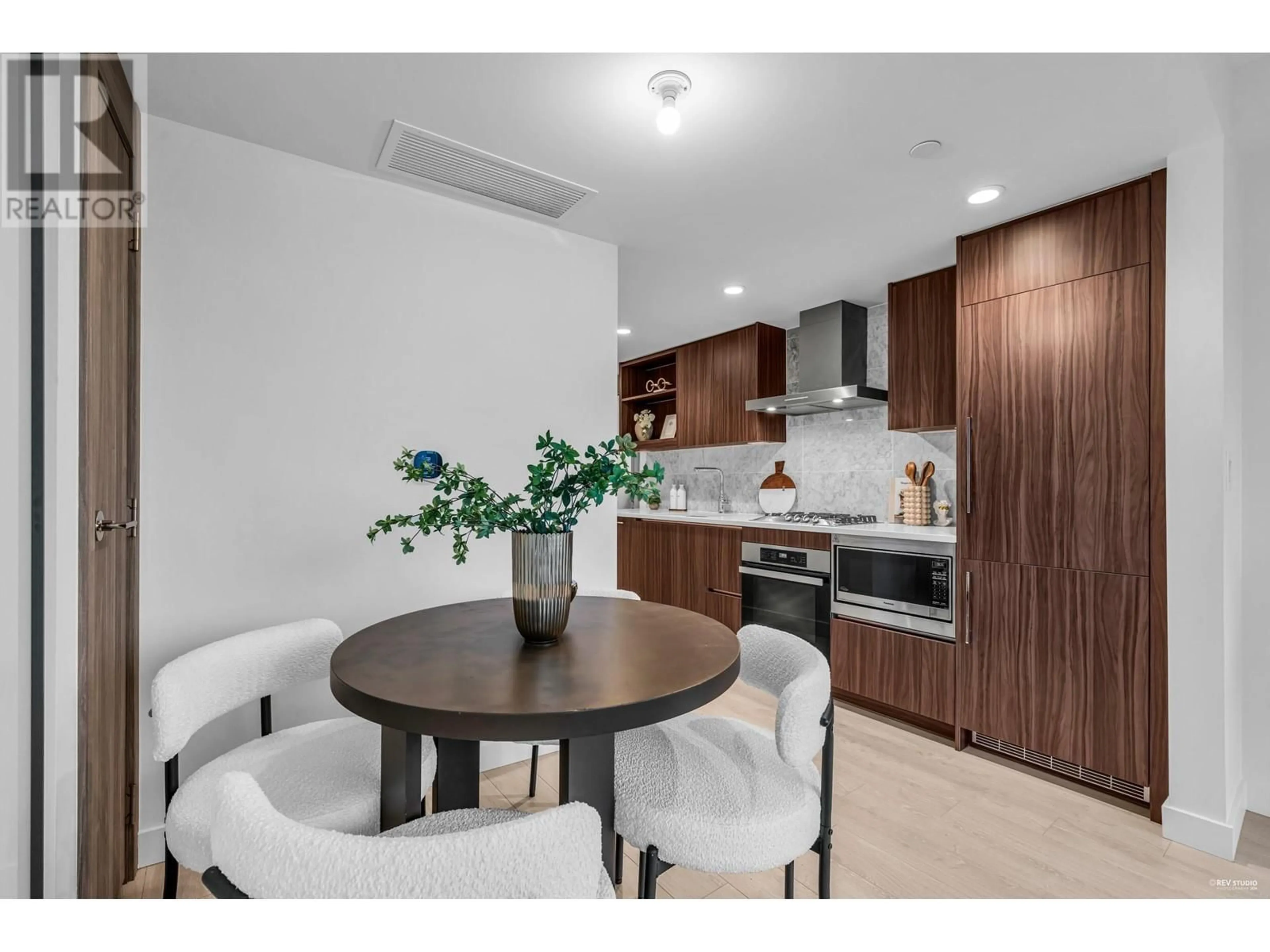 Standard kitchen, wood floors for 1219 1768 COOK STREET, Vancouver British Columbia V5Y0N3