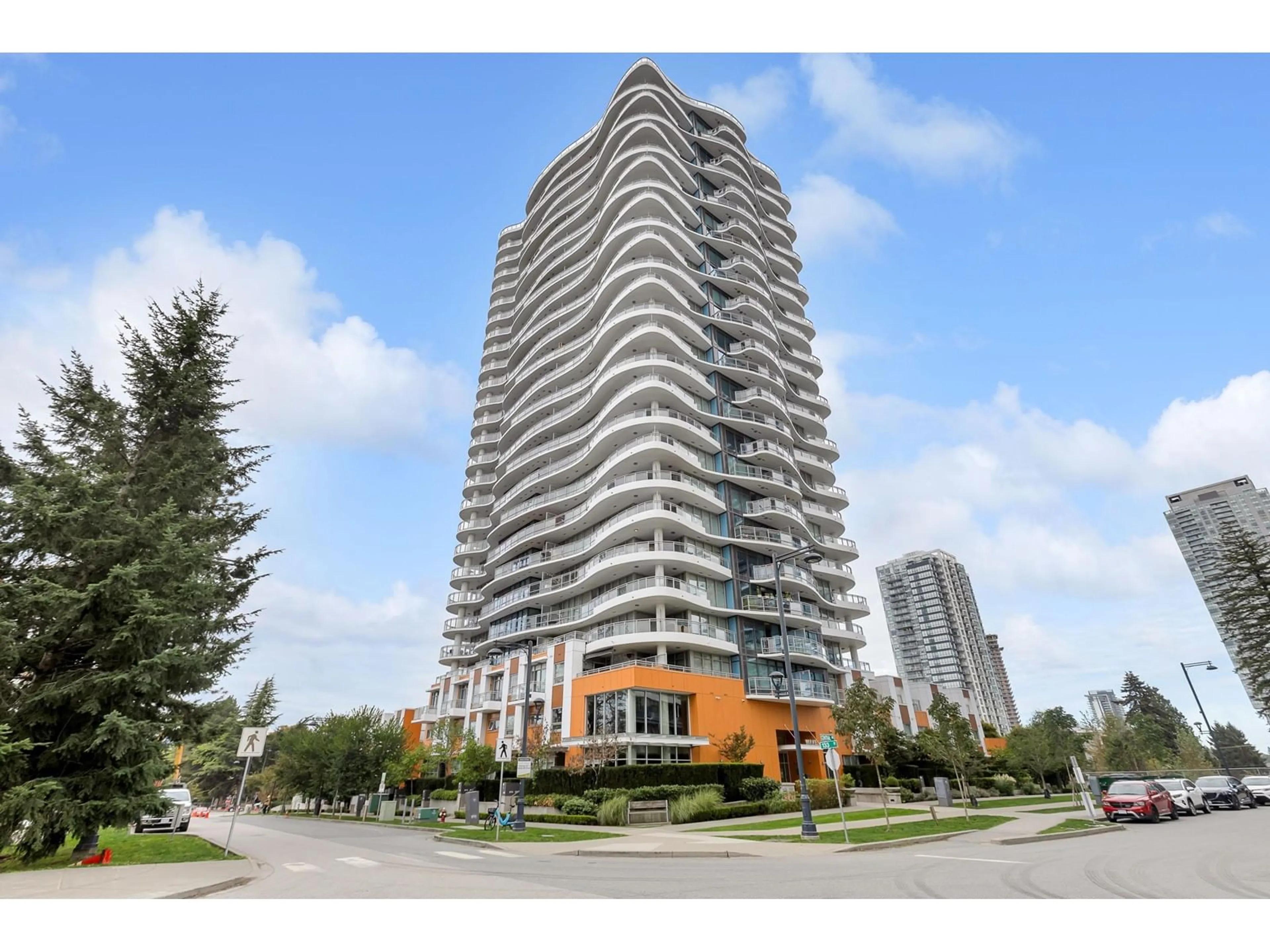 A pic from exterior of the house or condo, the street view for 2601 13303 CENTRAL AVENUE, Surrey British Columbia V3T0K6