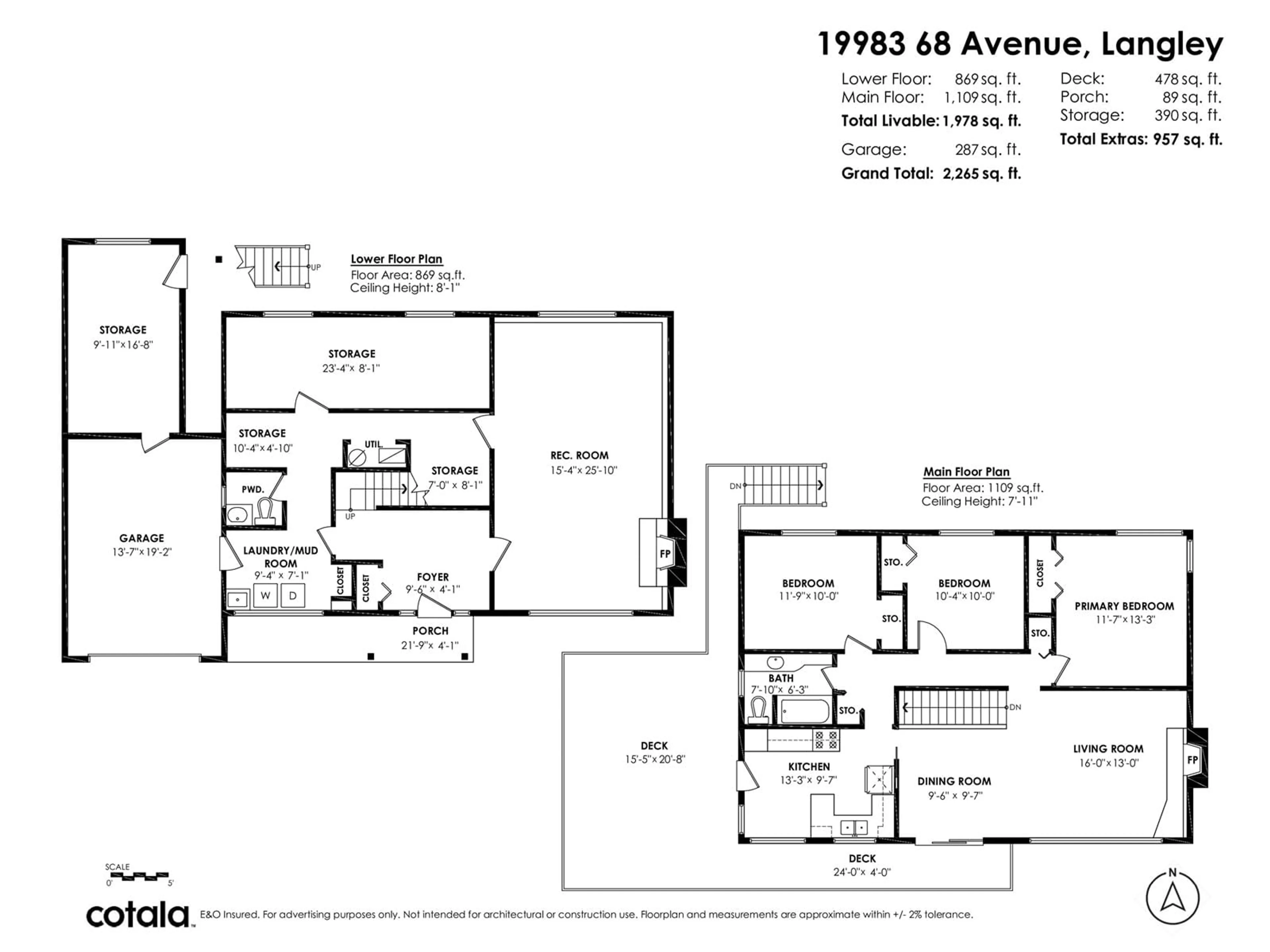 Floor plan for 19983 68 AVENUE, Langley British Columbia V2Y2W5