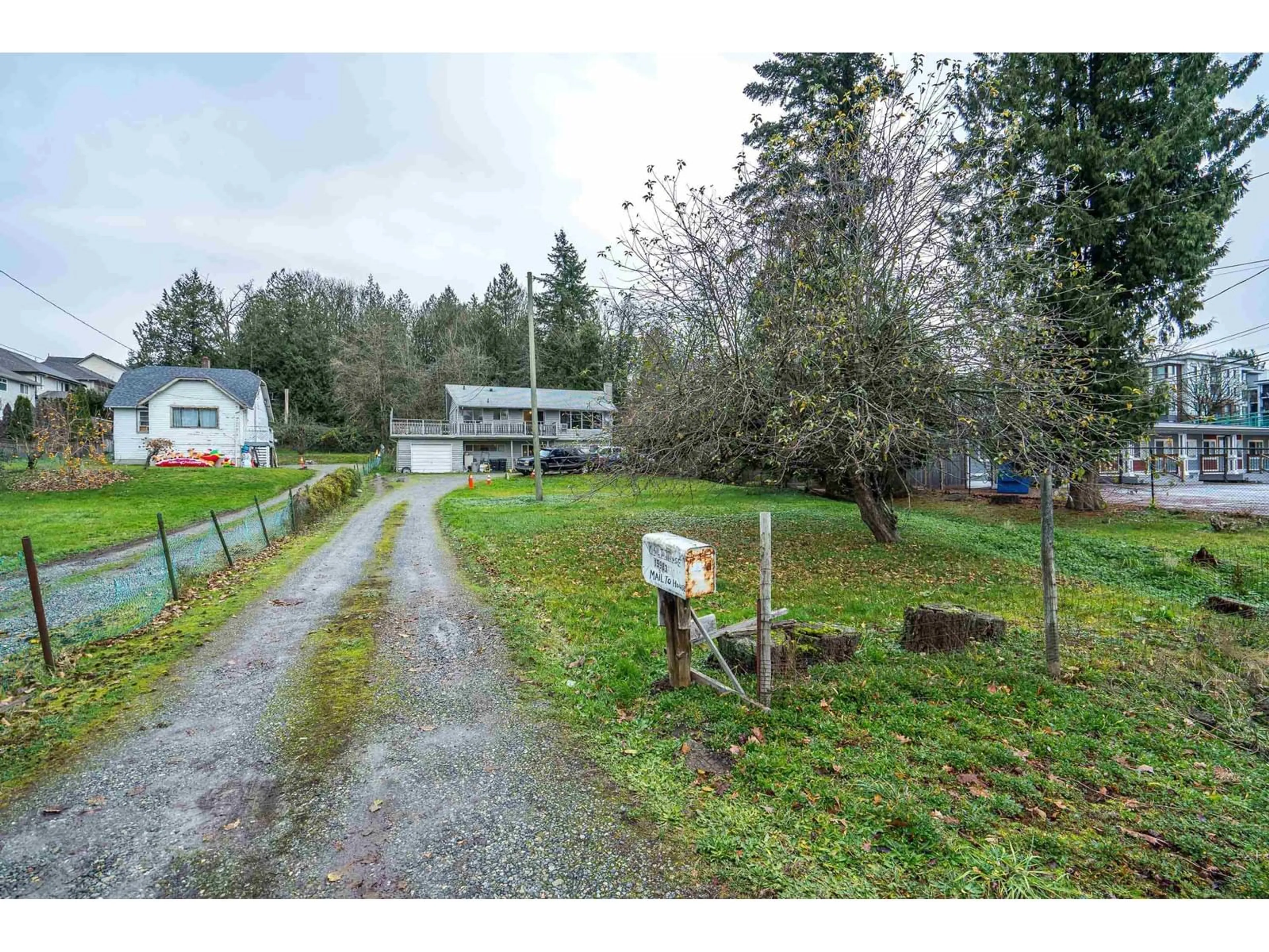 Frontside or backside of a home, the fenced backyard for 19983 68 AVENUE, Langley British Columbia V2Y2W5