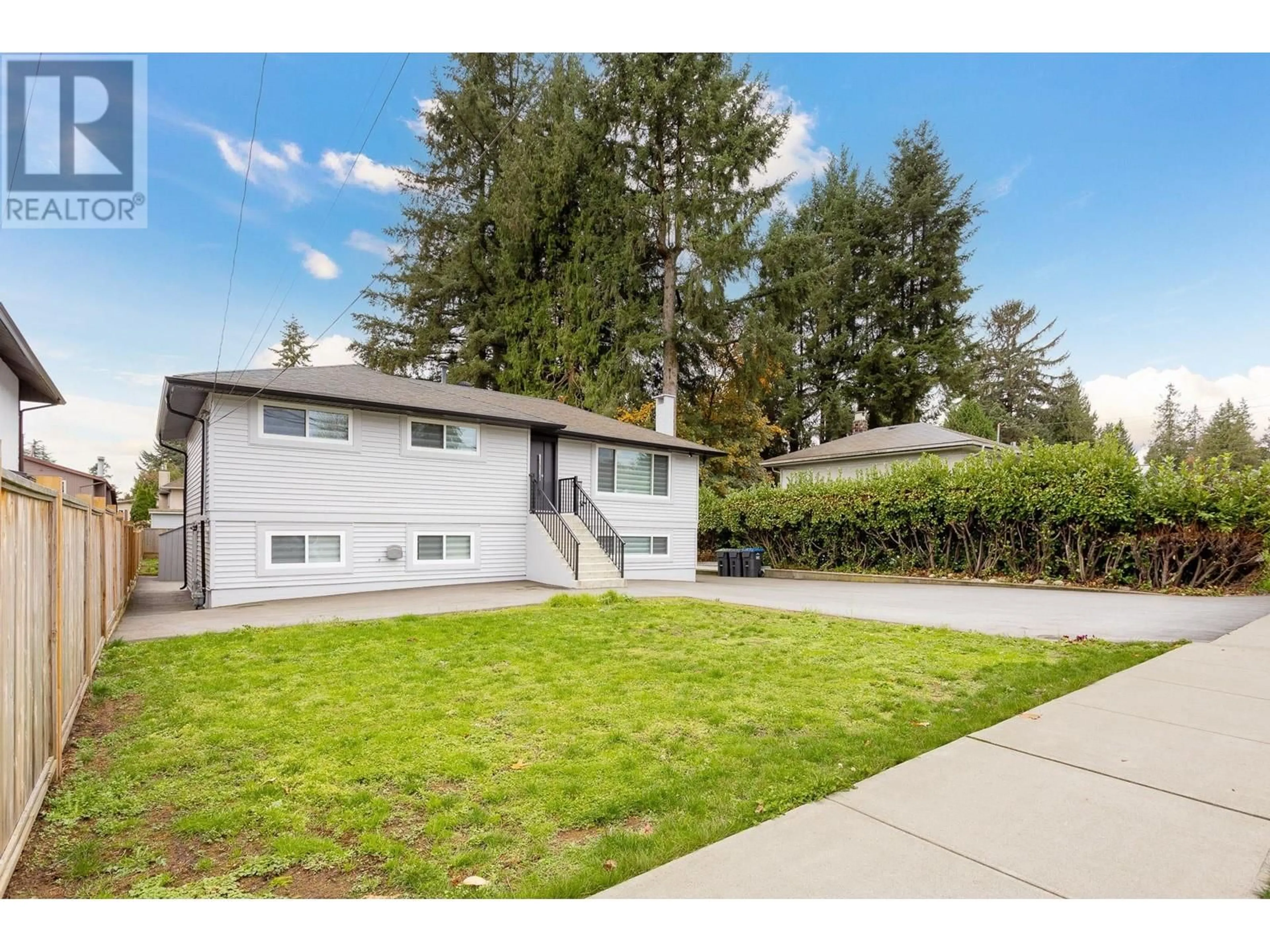 Frontside or backside of a home, the fenced backyard for 1624 COQUITLAM AVENUE, Port Coquitlam British Columbia V3B1H7