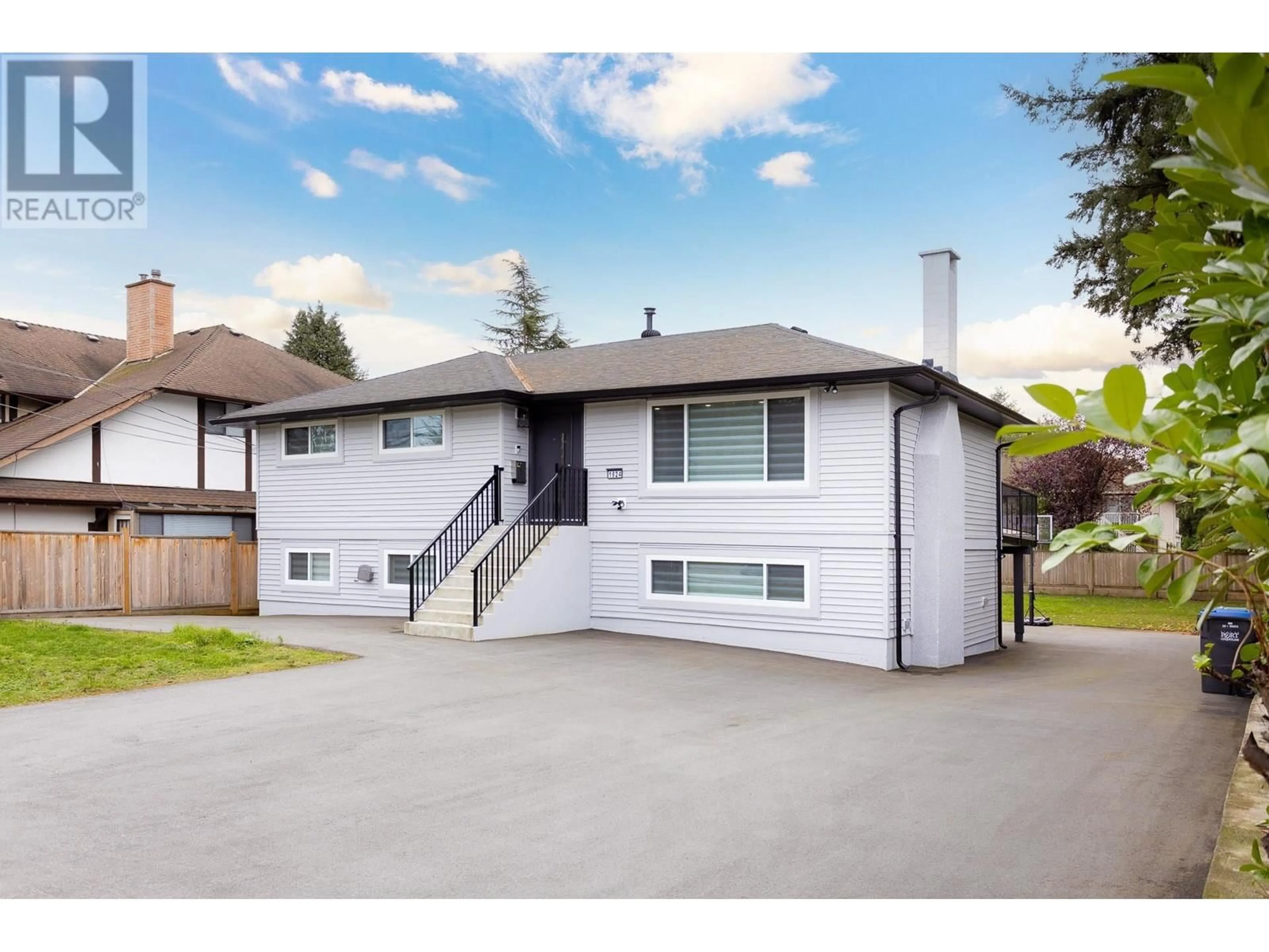 Frontside or backside of a home, the fenced backyard for 1624 COQUITLAM AVENUE, Port Coquitlam British Columbia V3B1H7