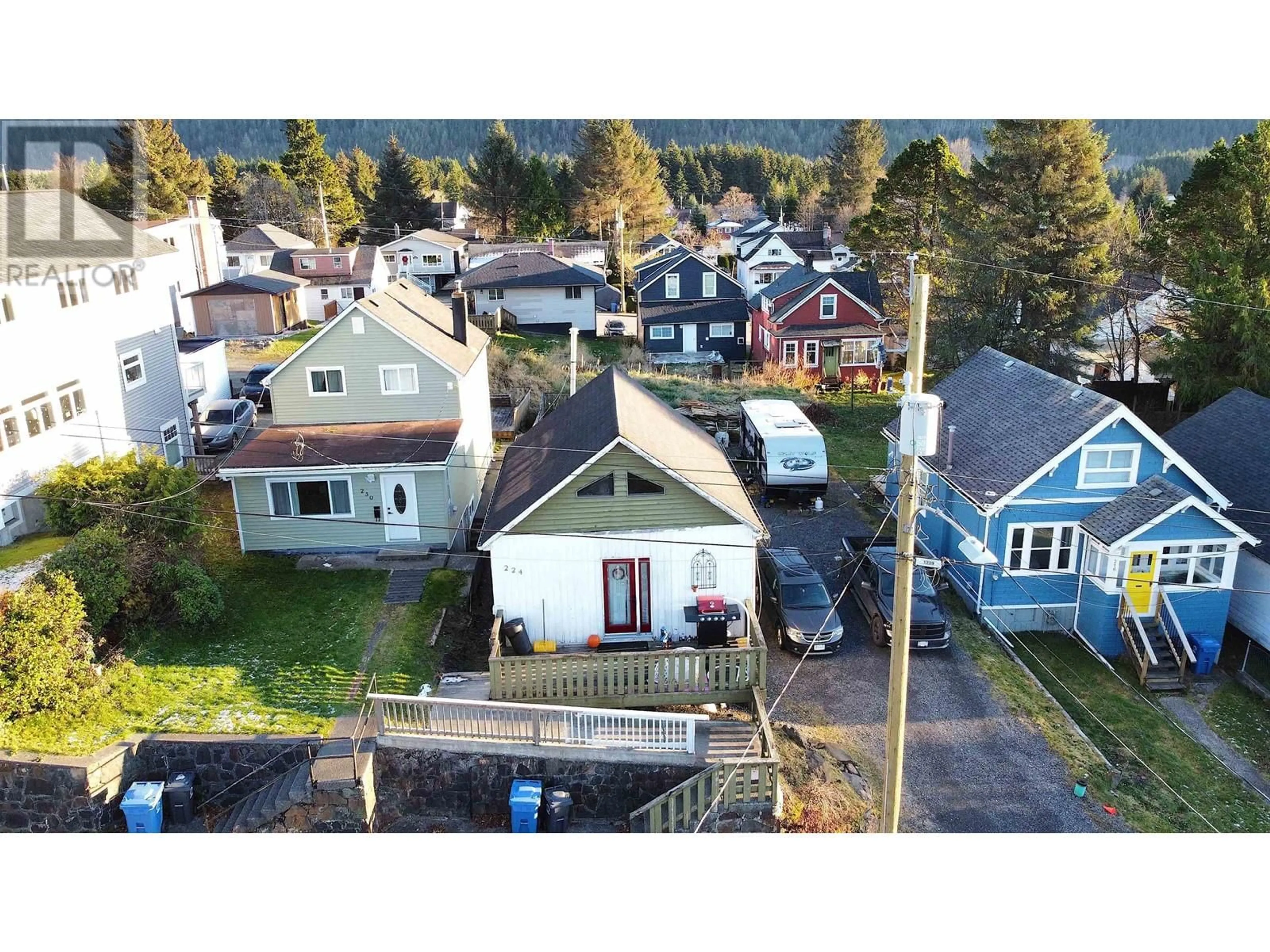 Frontside or backside of a home, the street view for 224 E 4TH AVENUE, Prince Rupert British Columbia V8J1N5