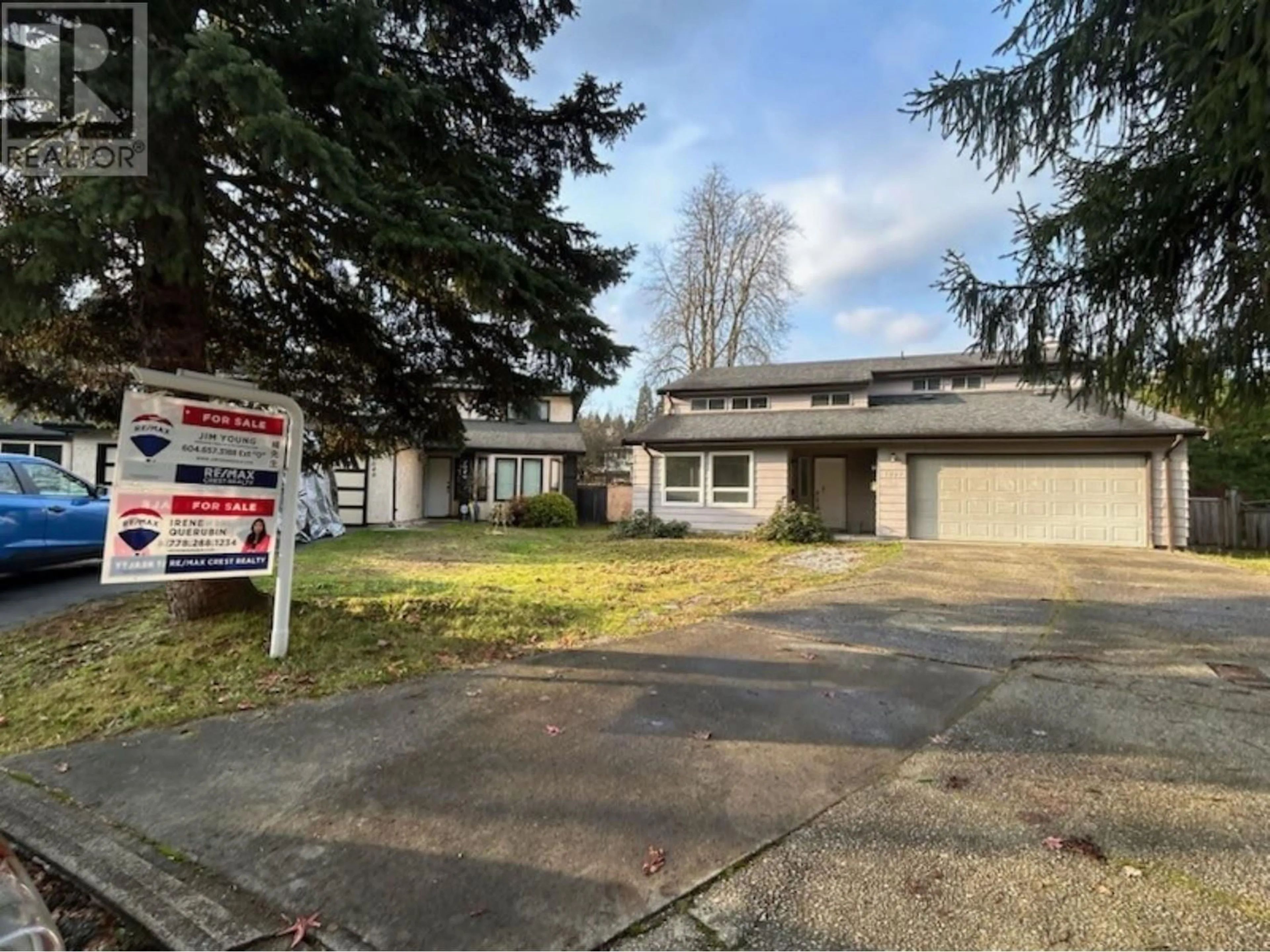 Frontside or backside of a home, the street view for 1047 CORNWALL DRIVE, Port Coquitlam British Columbia V3B5X2