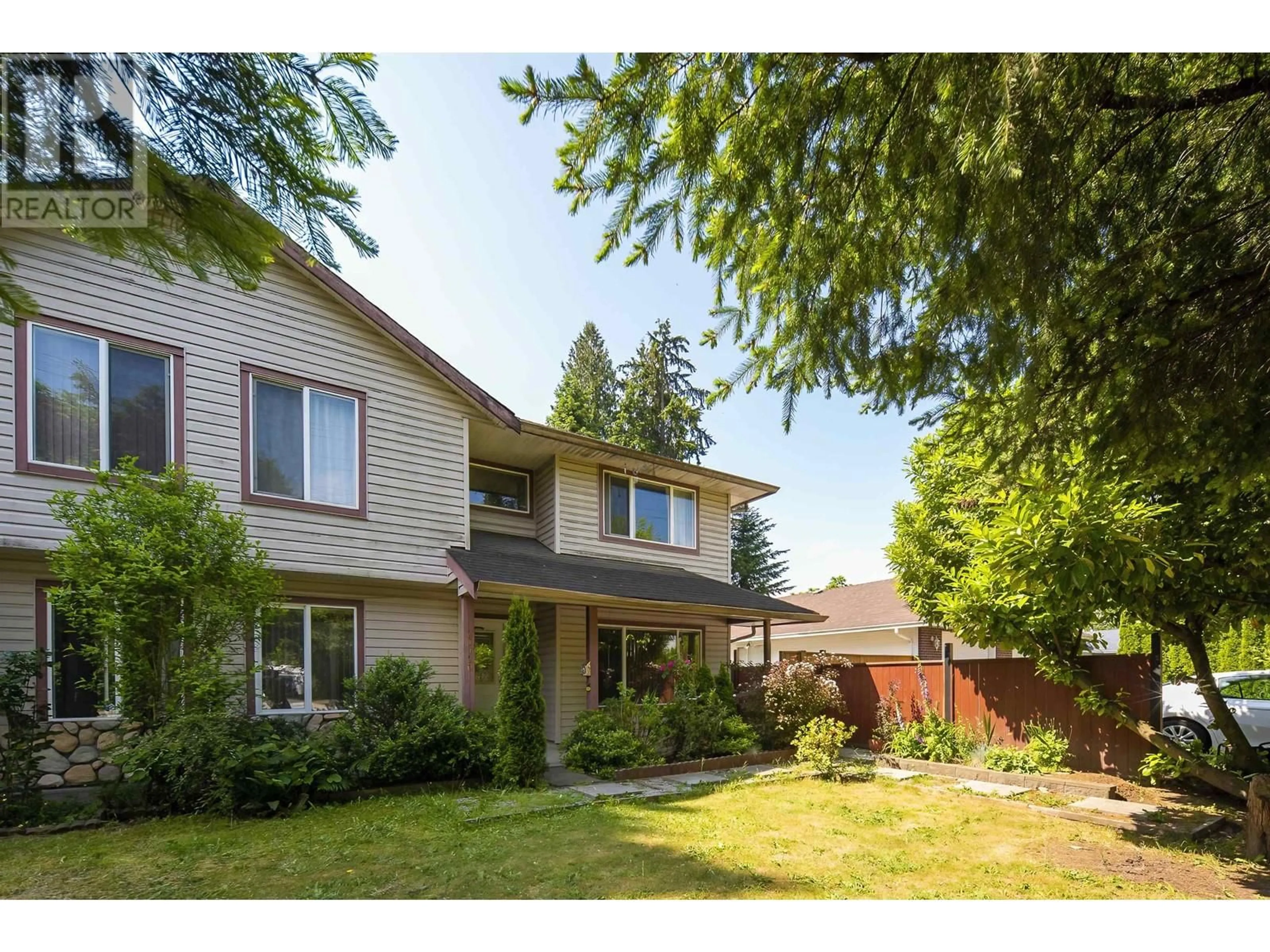 Frontside or backside of a home, the fenced backyard for 21120 DEWDNEY TRUNK ROAD, Maple Ridge British Columbia V2X3E9