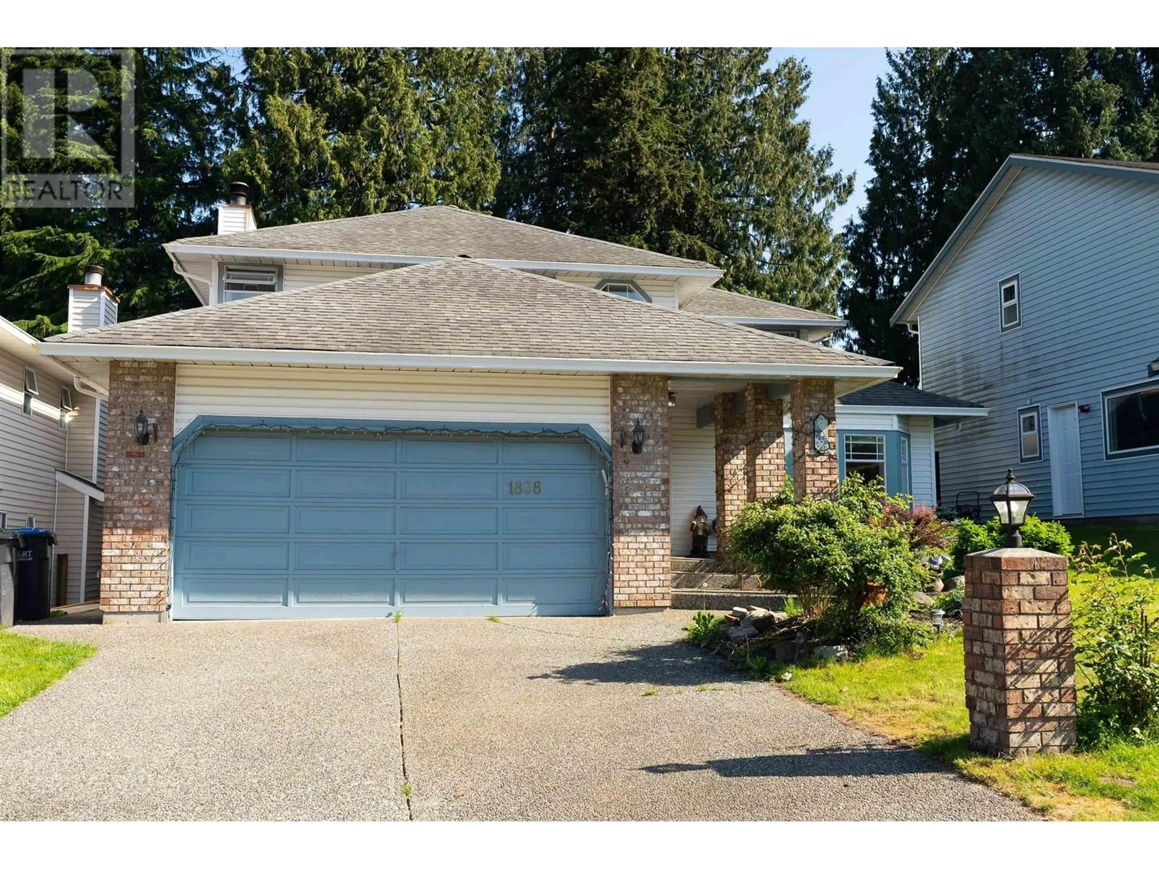 Frontside or backside of a home, the street view for 1838 EUREKA AVENUE, Port Coquitlam British Columbia V3C5C1