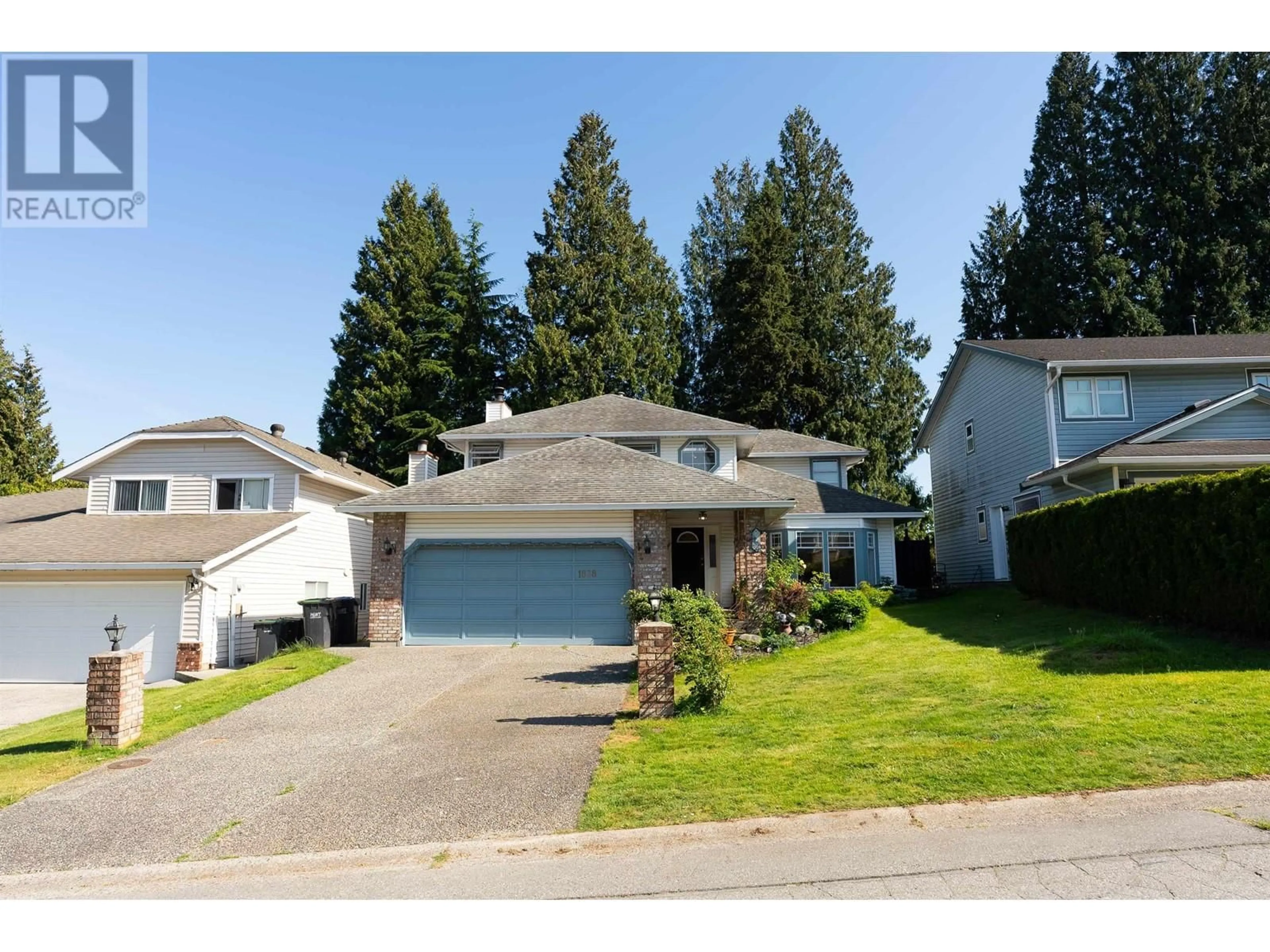 Frontside or backside of a home, the street view for 1838 EUREKA AVENUE, Port Coquitlam British Columbia V3C5C1