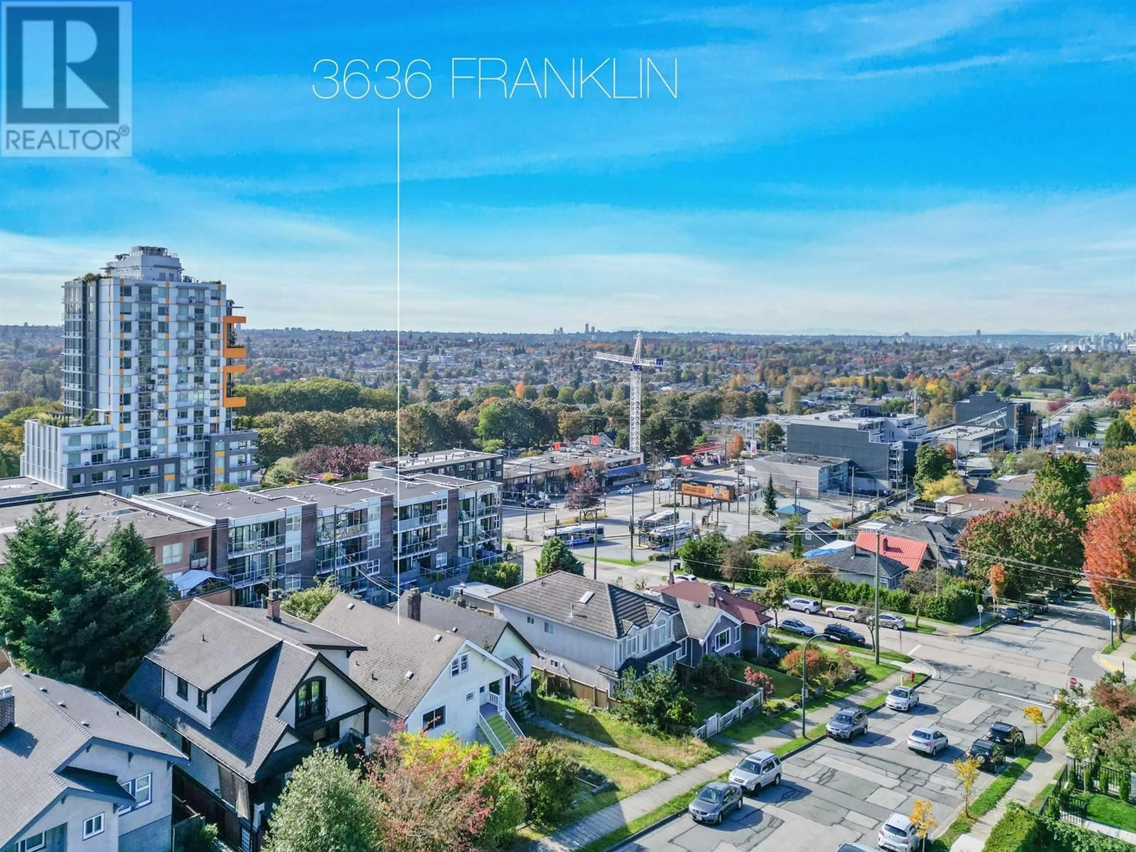 A pic from exterior of the house or condo, the view of city buildings for 3636 FRANKLIN STREET, Vancouver British Columbia V5K1Y6