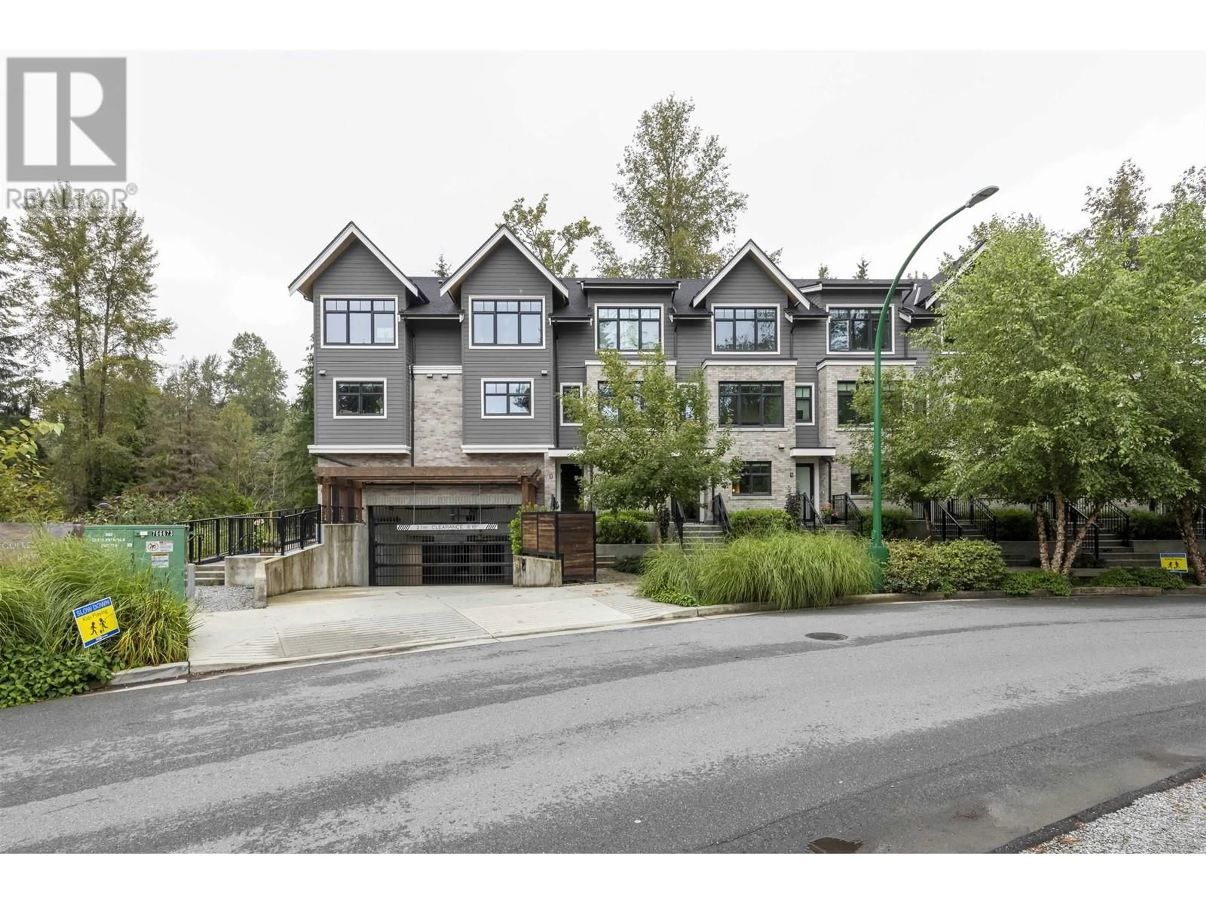 A pic from exterior of the house or condo, the street view for 4 1960 GLENAIRE DRIVE, Vancouver British Columbia V7P1Y1