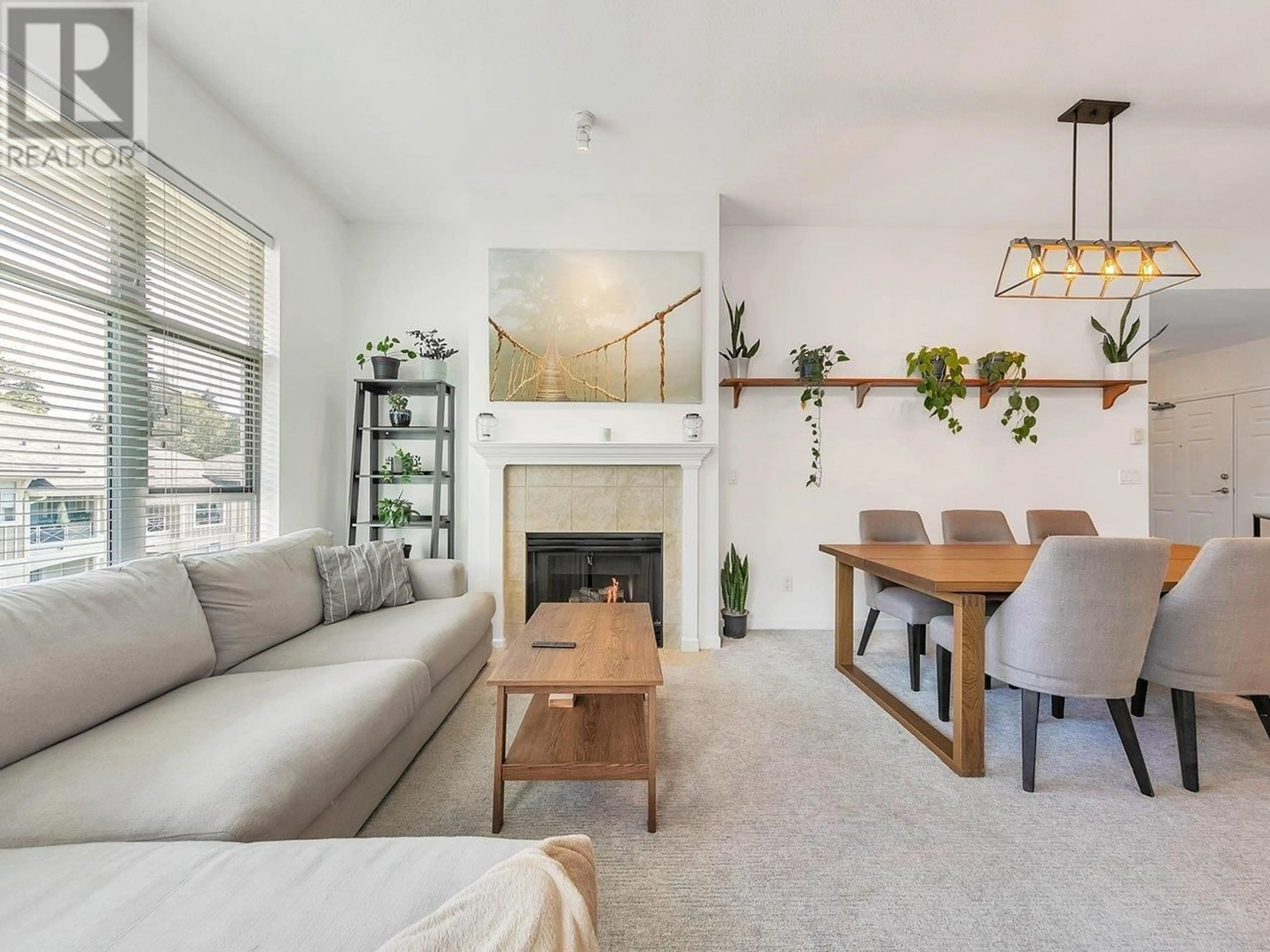 Living room, wood floors for 516 3608 DEERCREST DRIVE, North Vancouver British Columbia V7G2S8