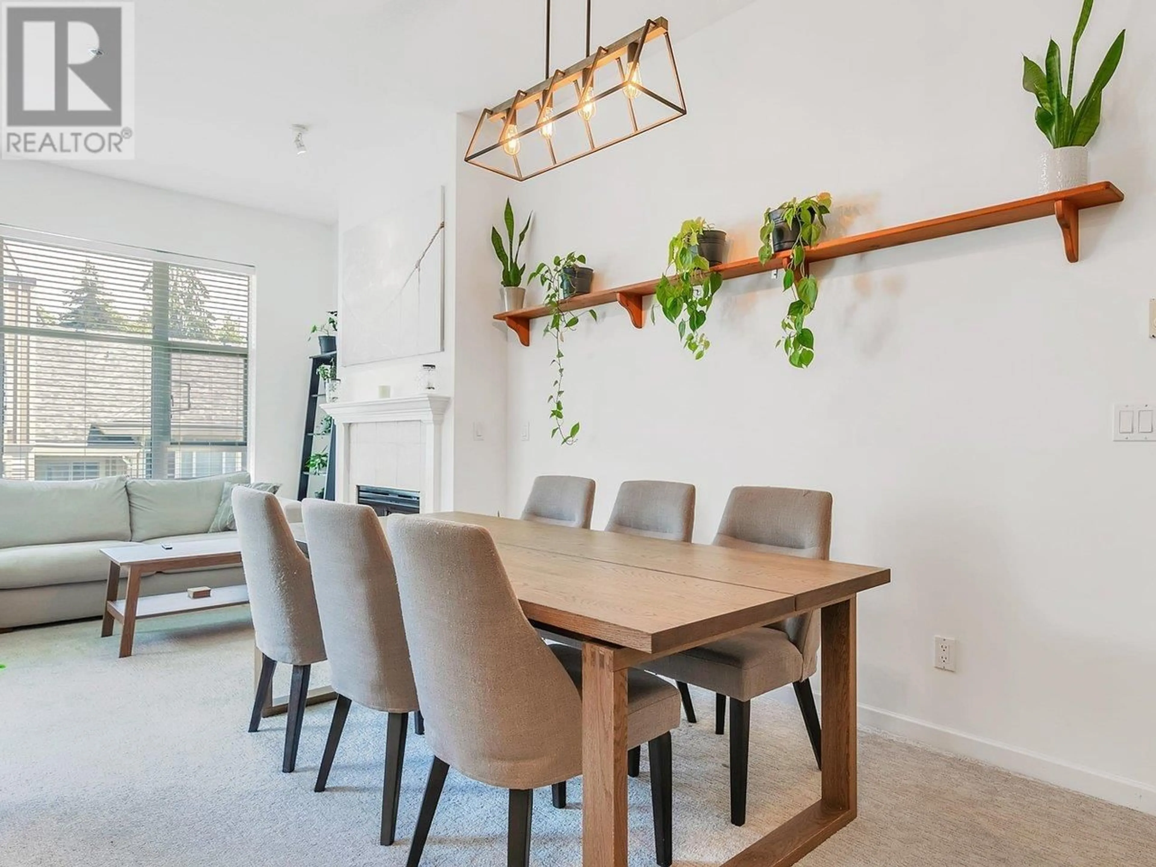 Dining room, wood floors for 516 3608 DEERCREST DRIVE, North Vancouver British Columbia V7G2S8