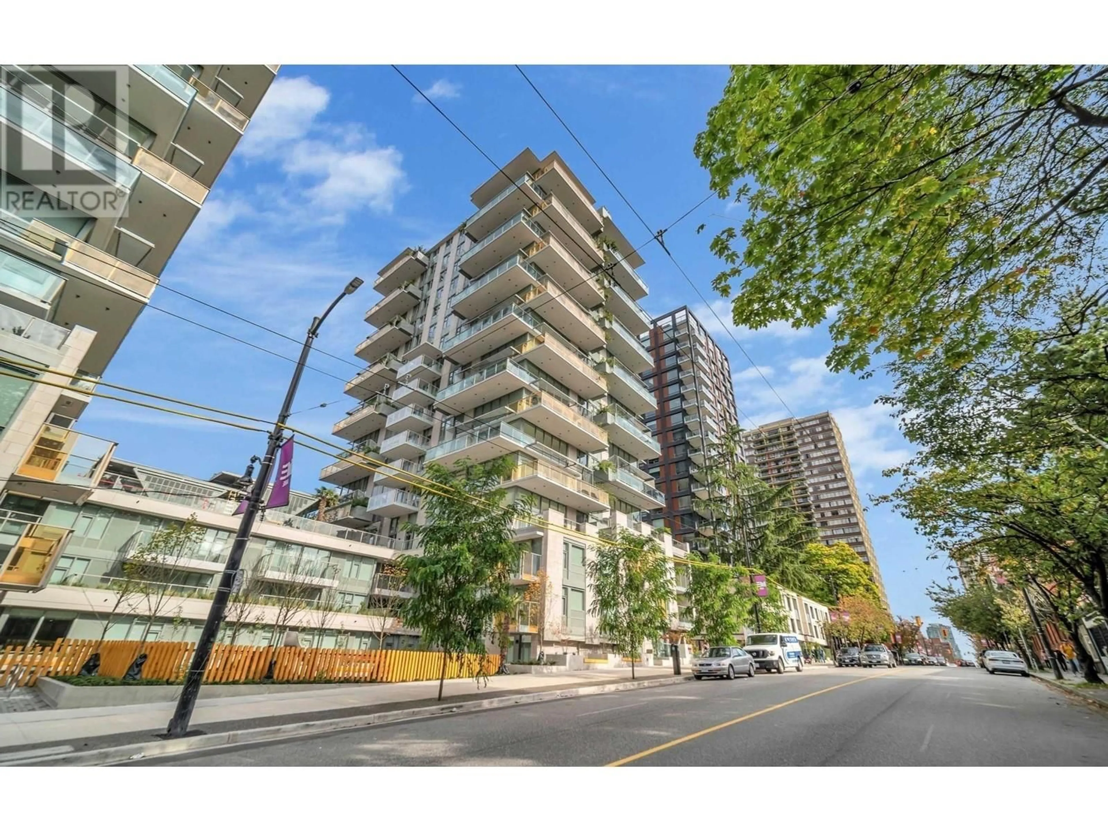 A pic from exterior of the house or condo, the street view for 904 1365 DAVIE STREET, Vancouver British Columbia V6E1N5