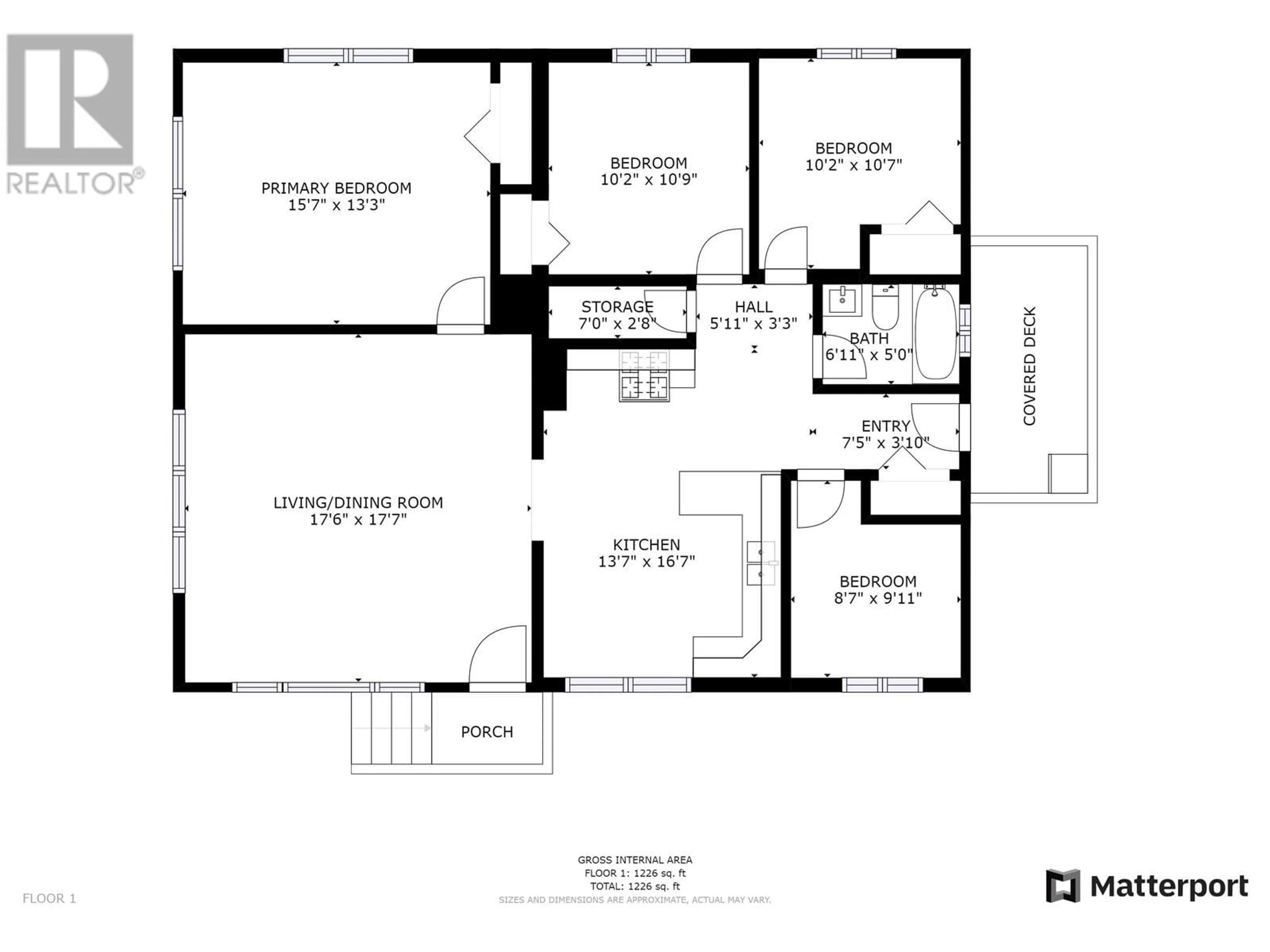 Floor plan for 4813 EAGLE AVENUE, Lac La Hache British Columbia V0K1T0