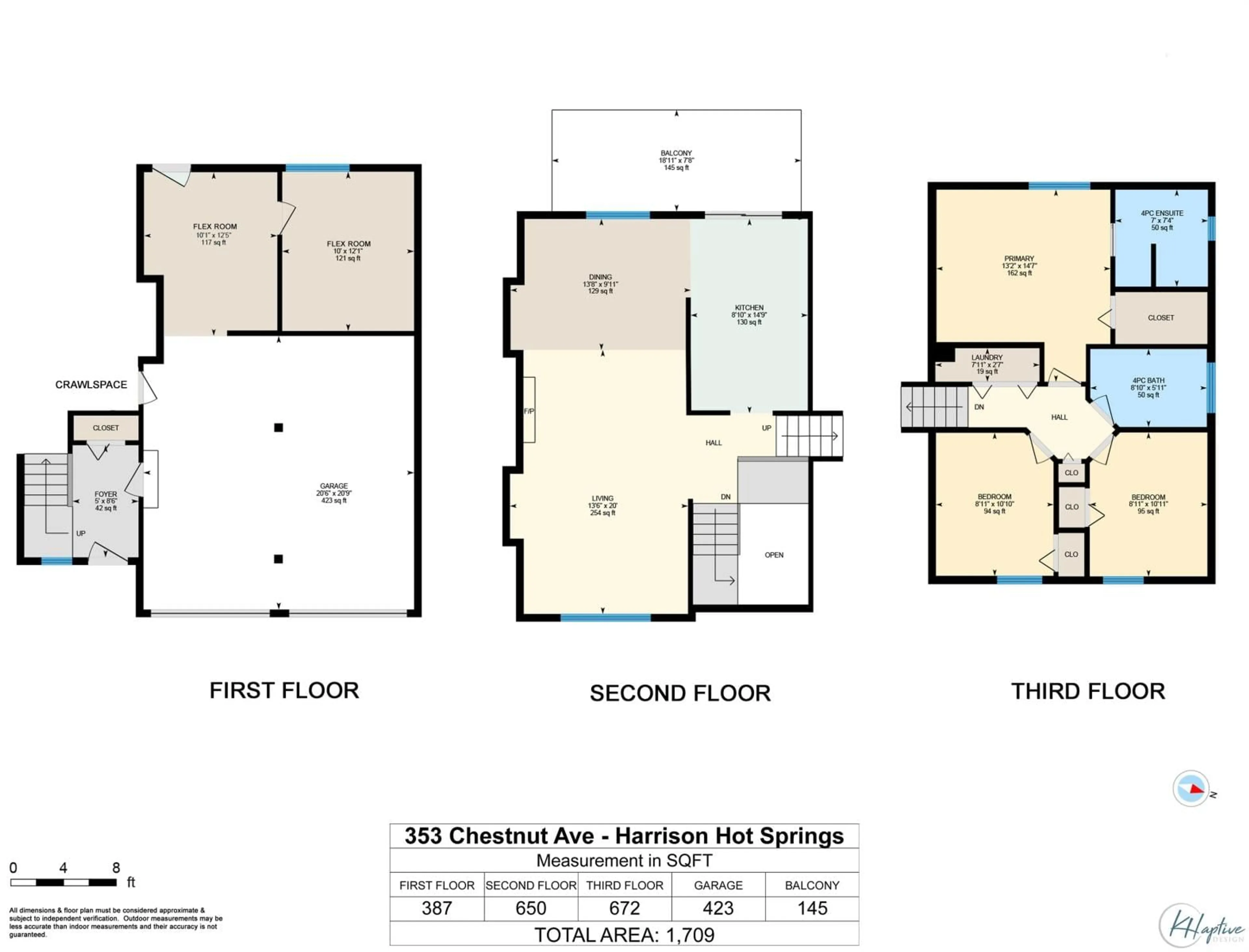 Floor plan for 353 CHESTNUT AVENUE, Harrison Hot Springs British Columbia V0M1K0