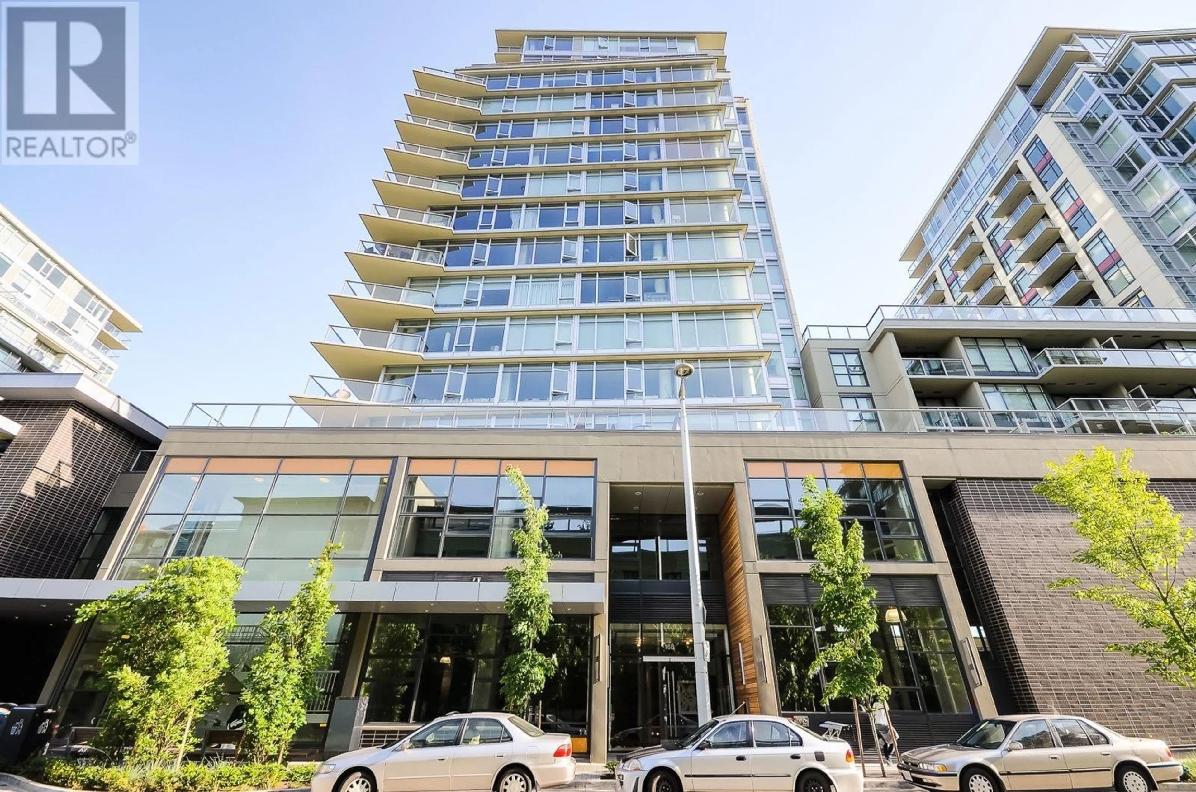 A pic from exterior of the house or condo, the front or back of building for 1204 168 W 1ST AVENUE, Vancouver British Columbia V5Y0H6