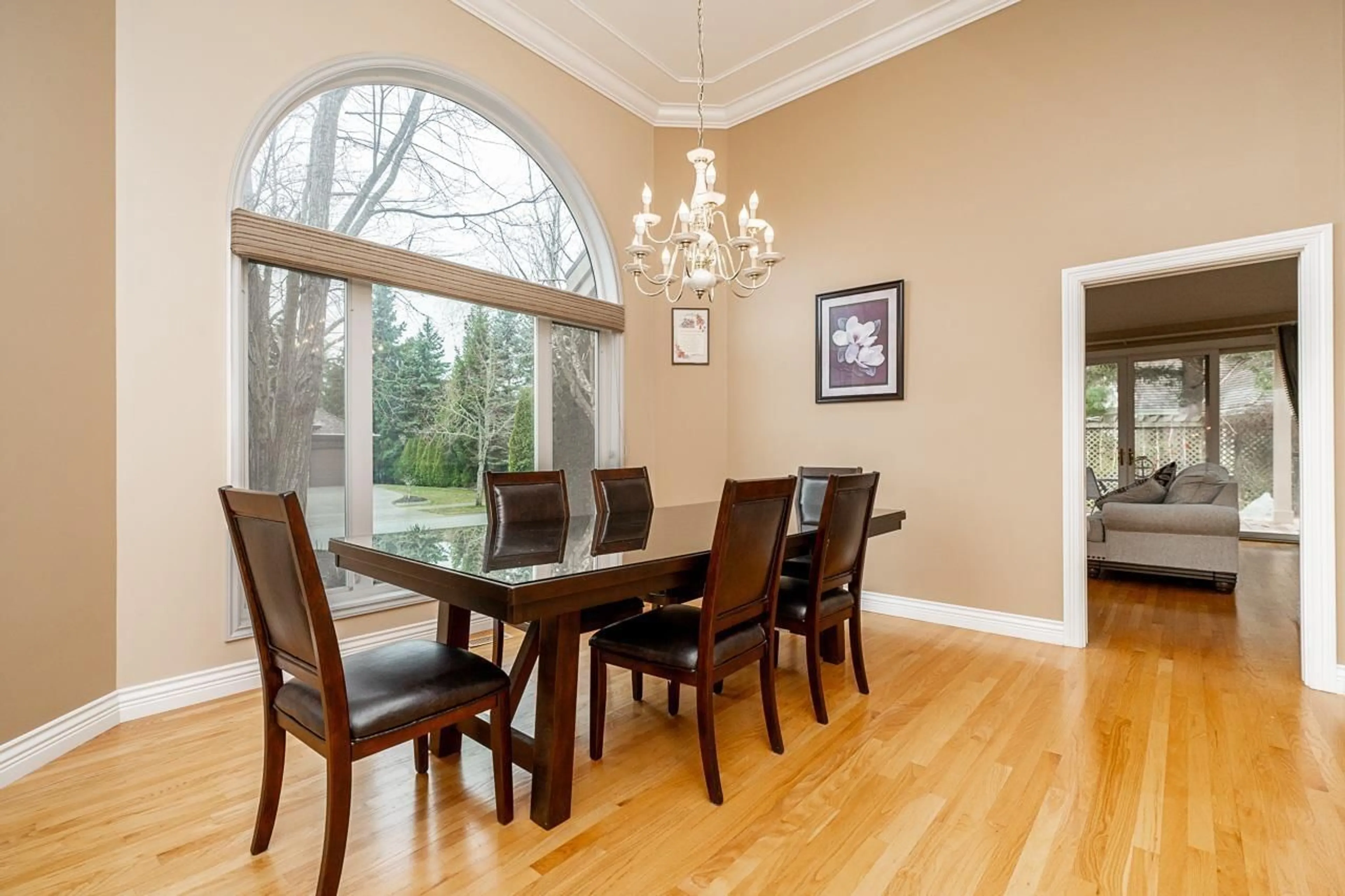 Dining room, wood/laminate floor for 2305 139A STREET, Surrey British Columbia V4A9V4