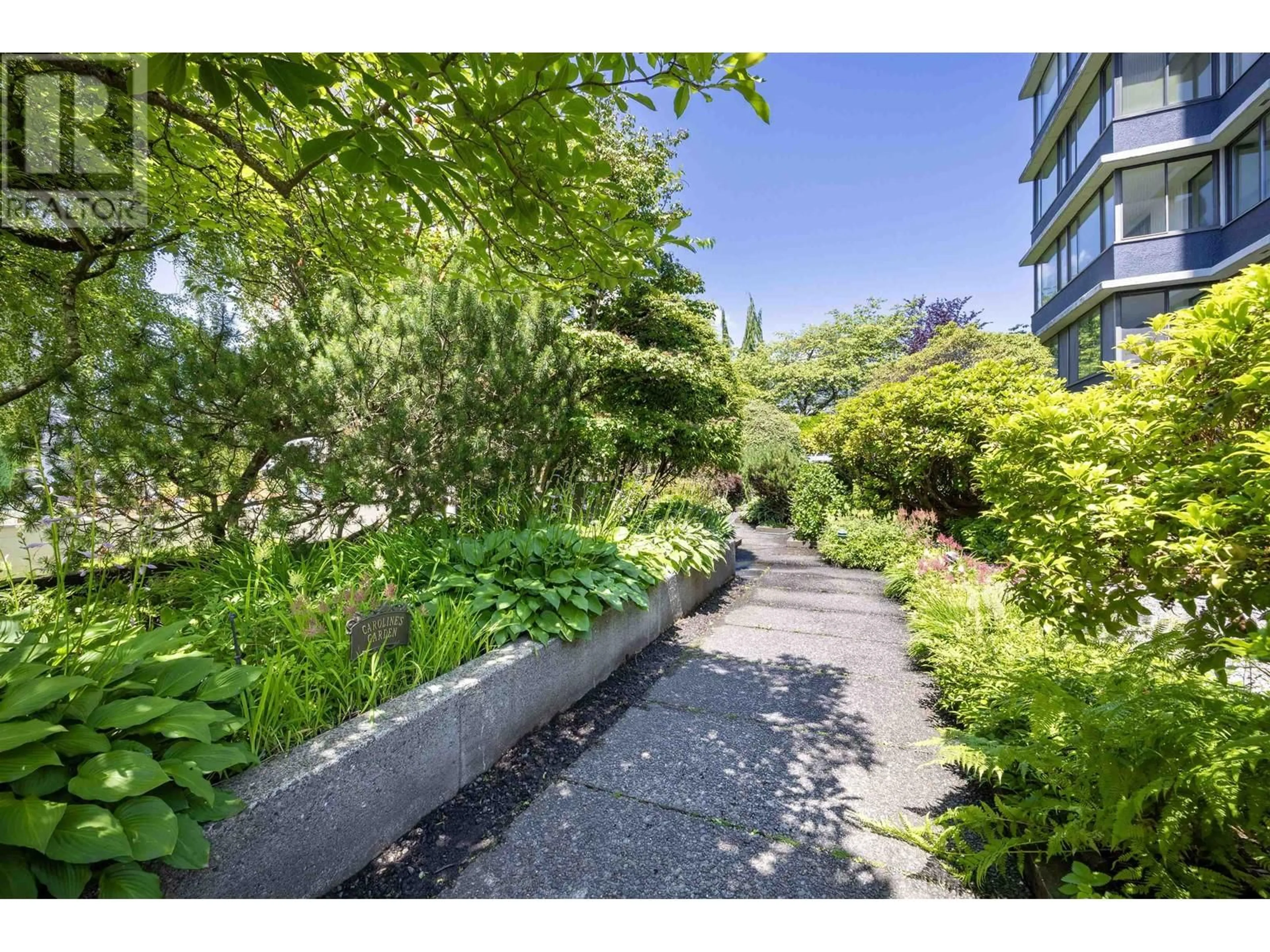 A pic from exterior of the house or condo, the street view for 203 2167 BELLEVUE AVENUE, West Vancouver British Columbia V7V1C2