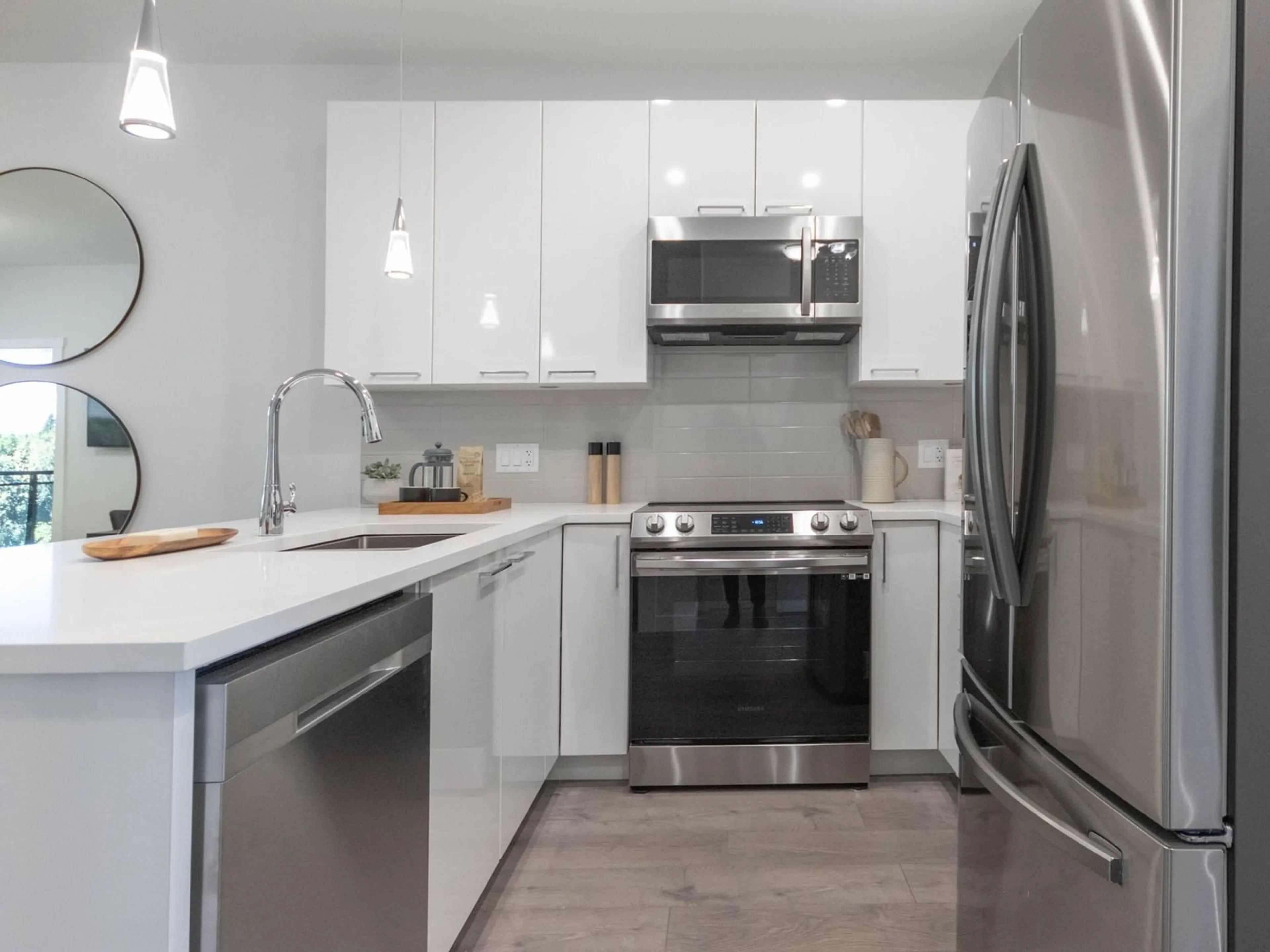 Open concept kitchen for 315 7375 HORNE STREET, Mission British Columbia V0V0V0