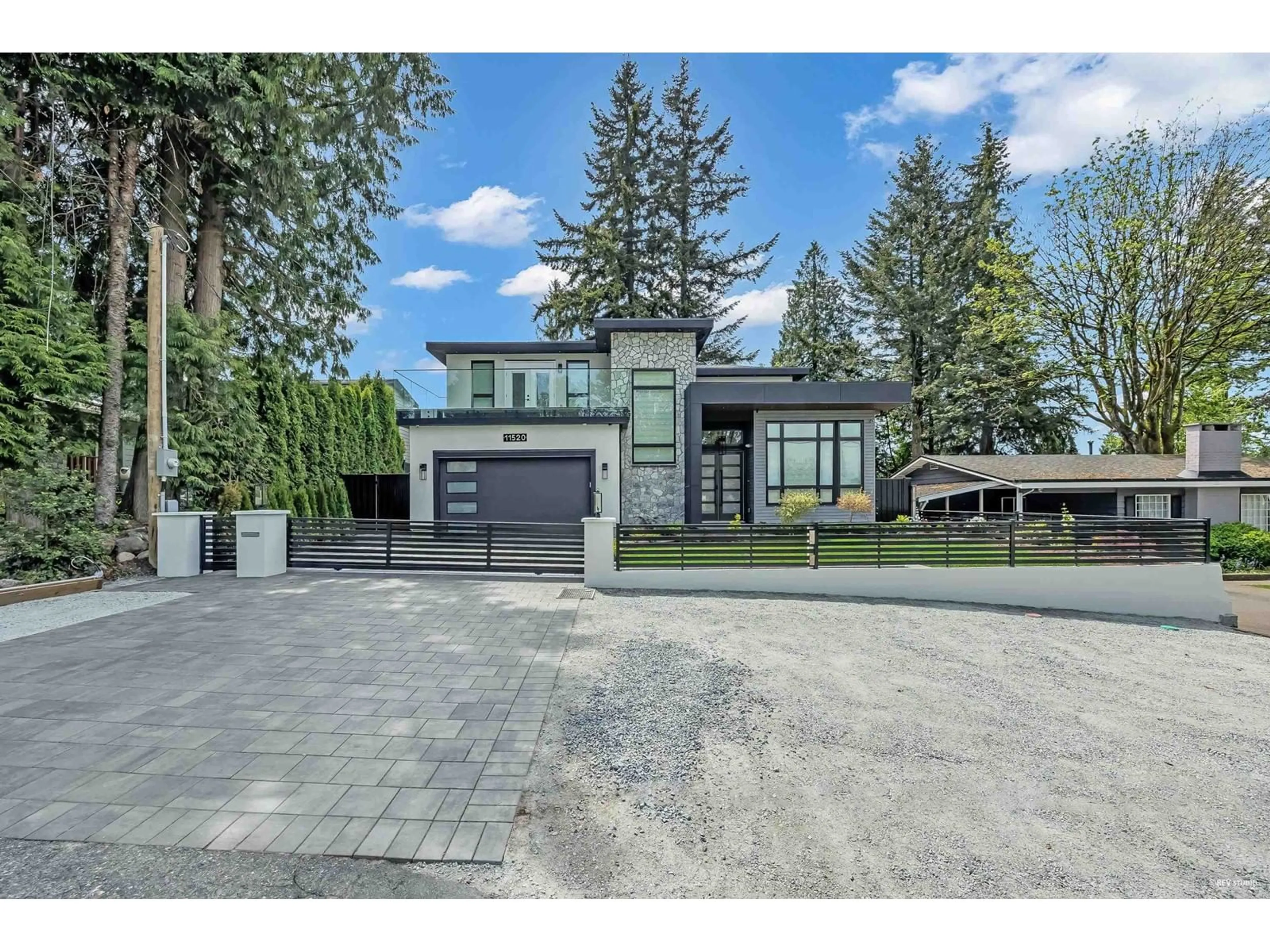 Frontside or backside of a home, the street view for 11520 95 AVENUE, Delta British Columbia V4C3T2