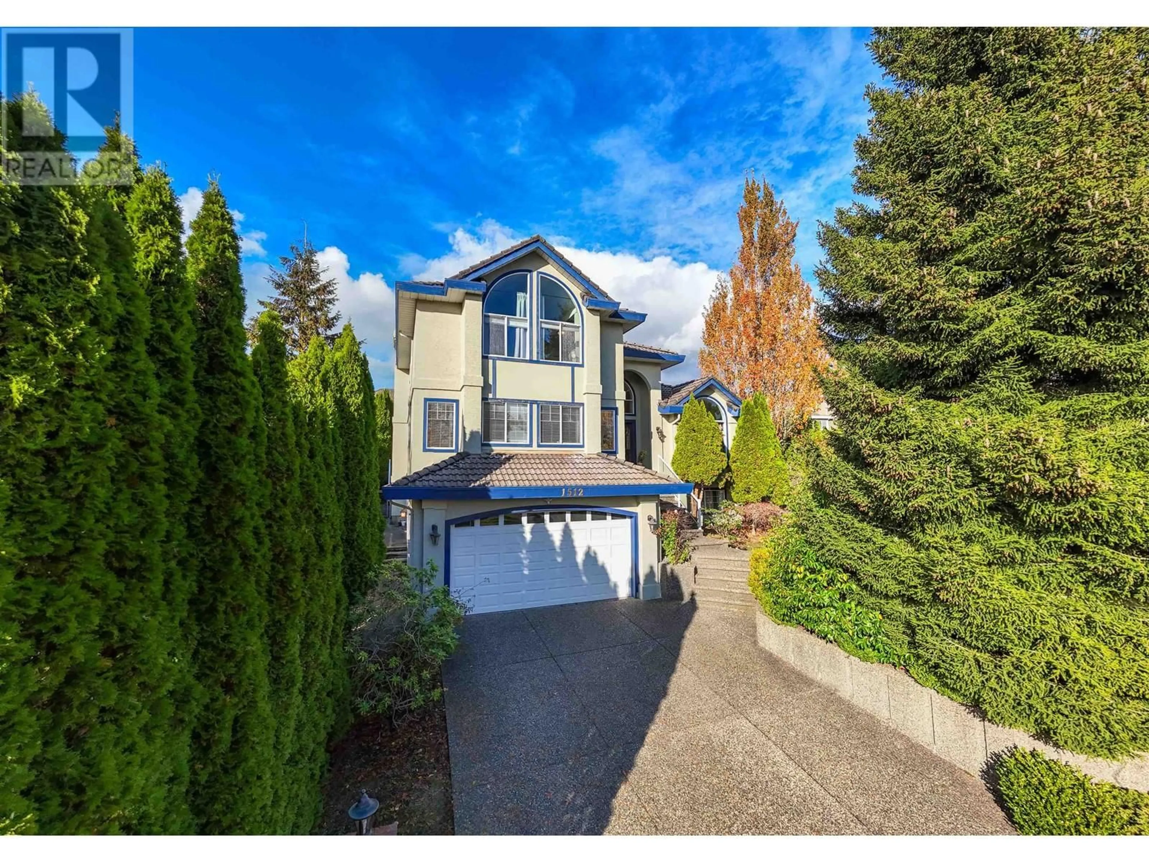 Frontside or backside of a home, the street view for 1512 EAGLE MOUNTAIN DRIVE, Coquitlam British Columbia V3E2Y6