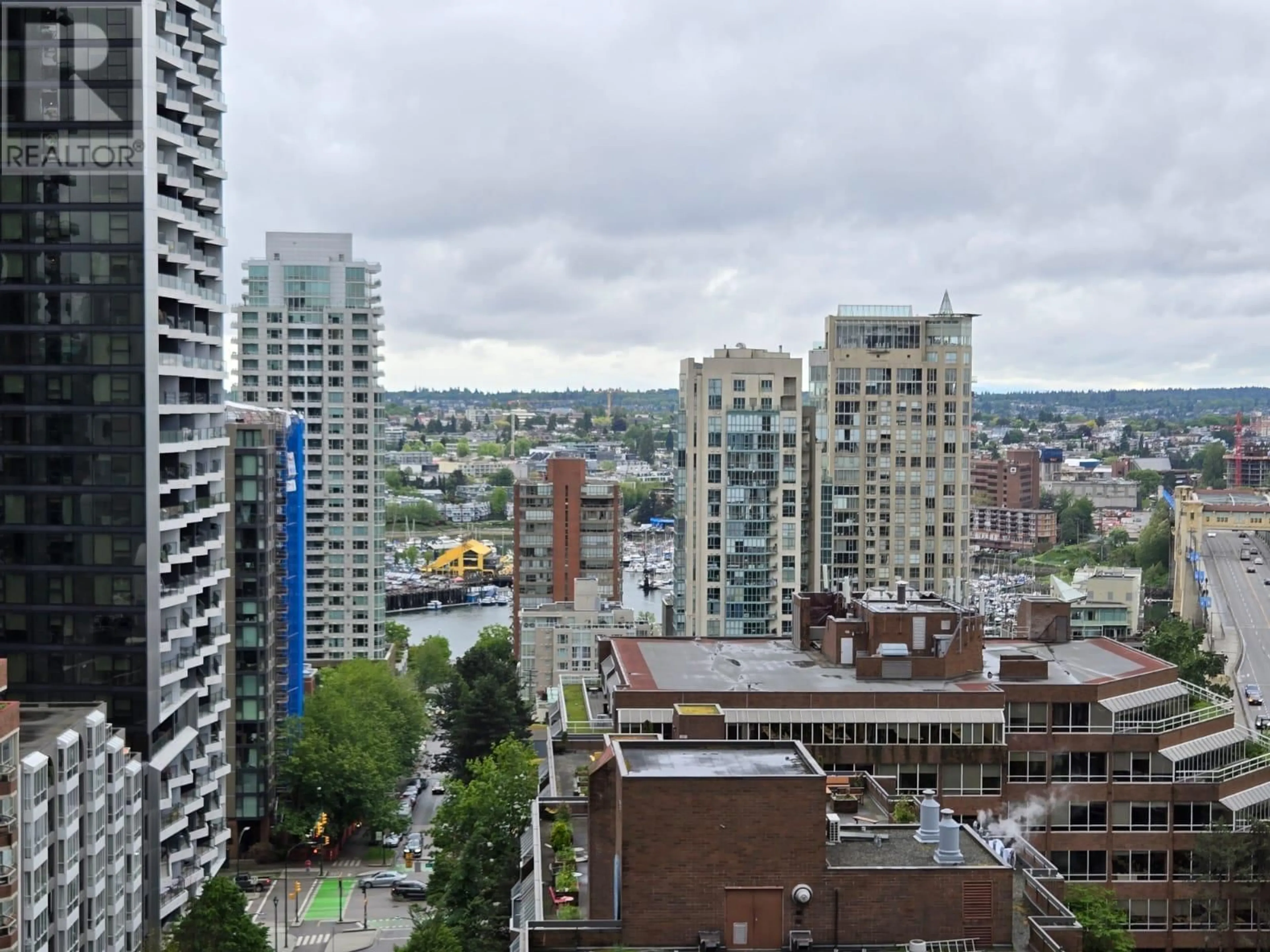 A pic from exterior of the house or condo, the view of city buildings for 1611 1289 HORNBY STREET, Vancouver British Columbia V6Z0G7