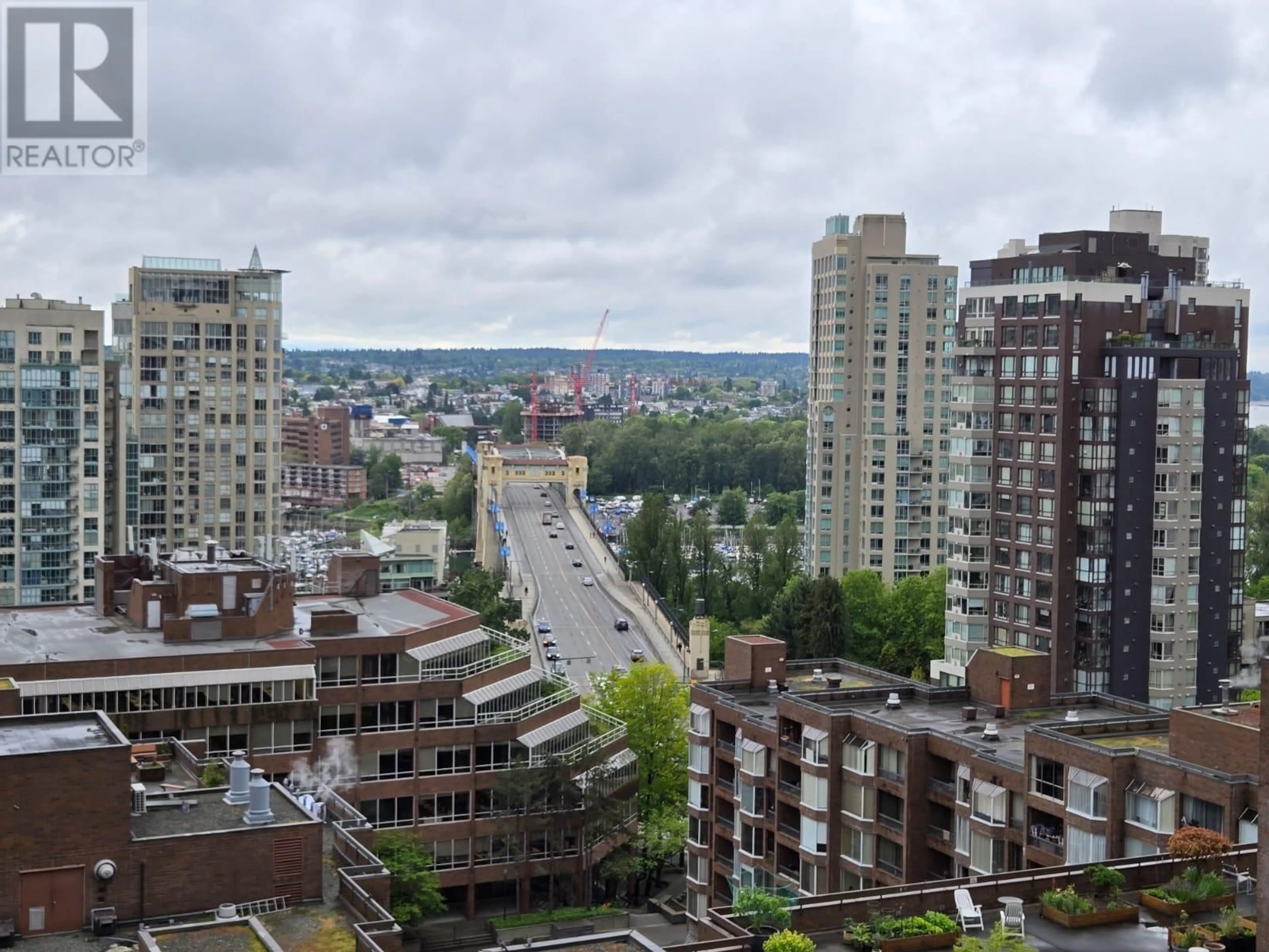 A pic from exterior of the house or condo, the view of city buildings for 1611 1289 HORNBY STREET, Vancouver British Columbia V6Z0G7