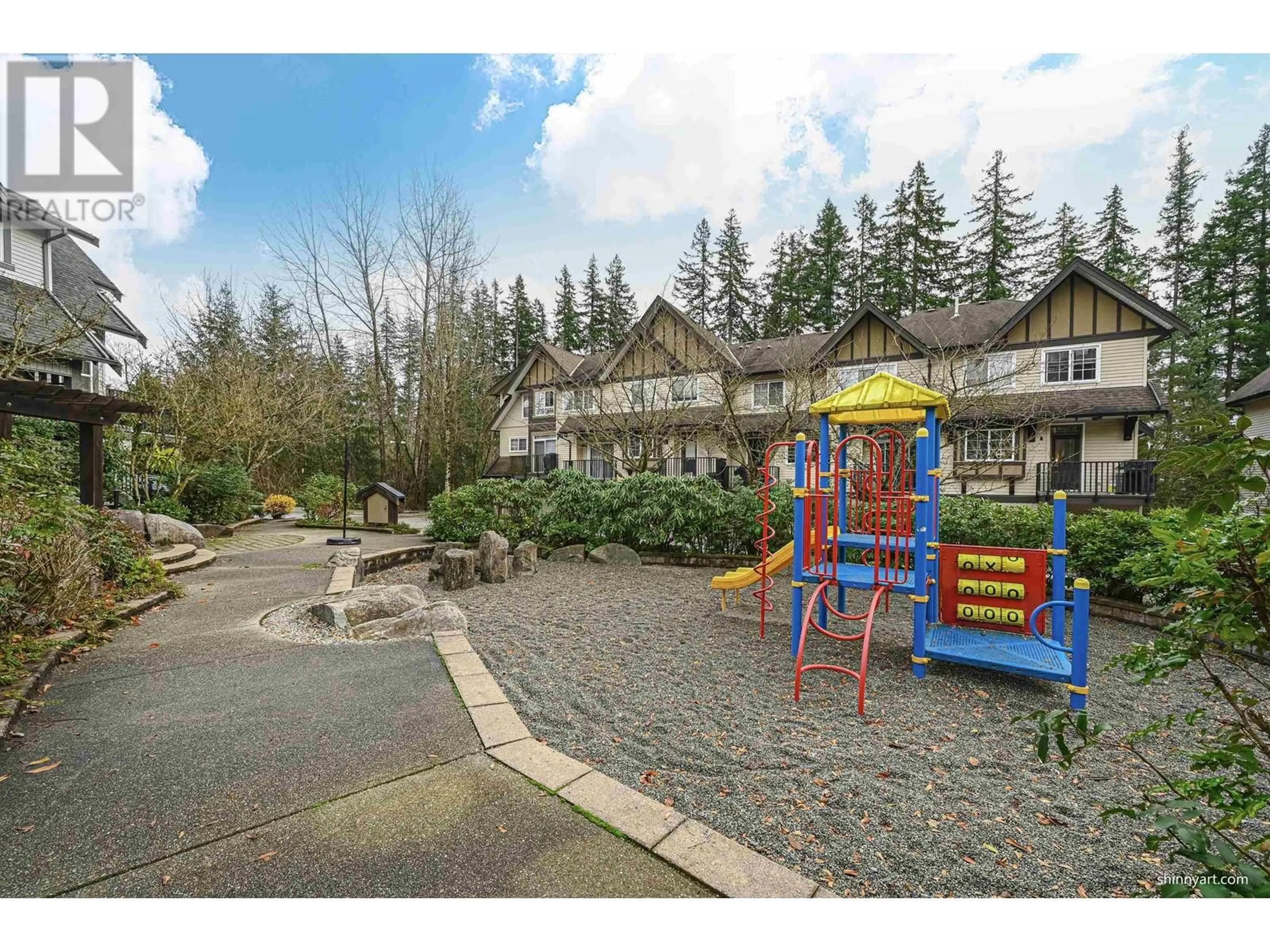 Patio, the fenced backyard for 76 2200 PANORAMA DRIVE, Port Moody British Columbia V3H5M2