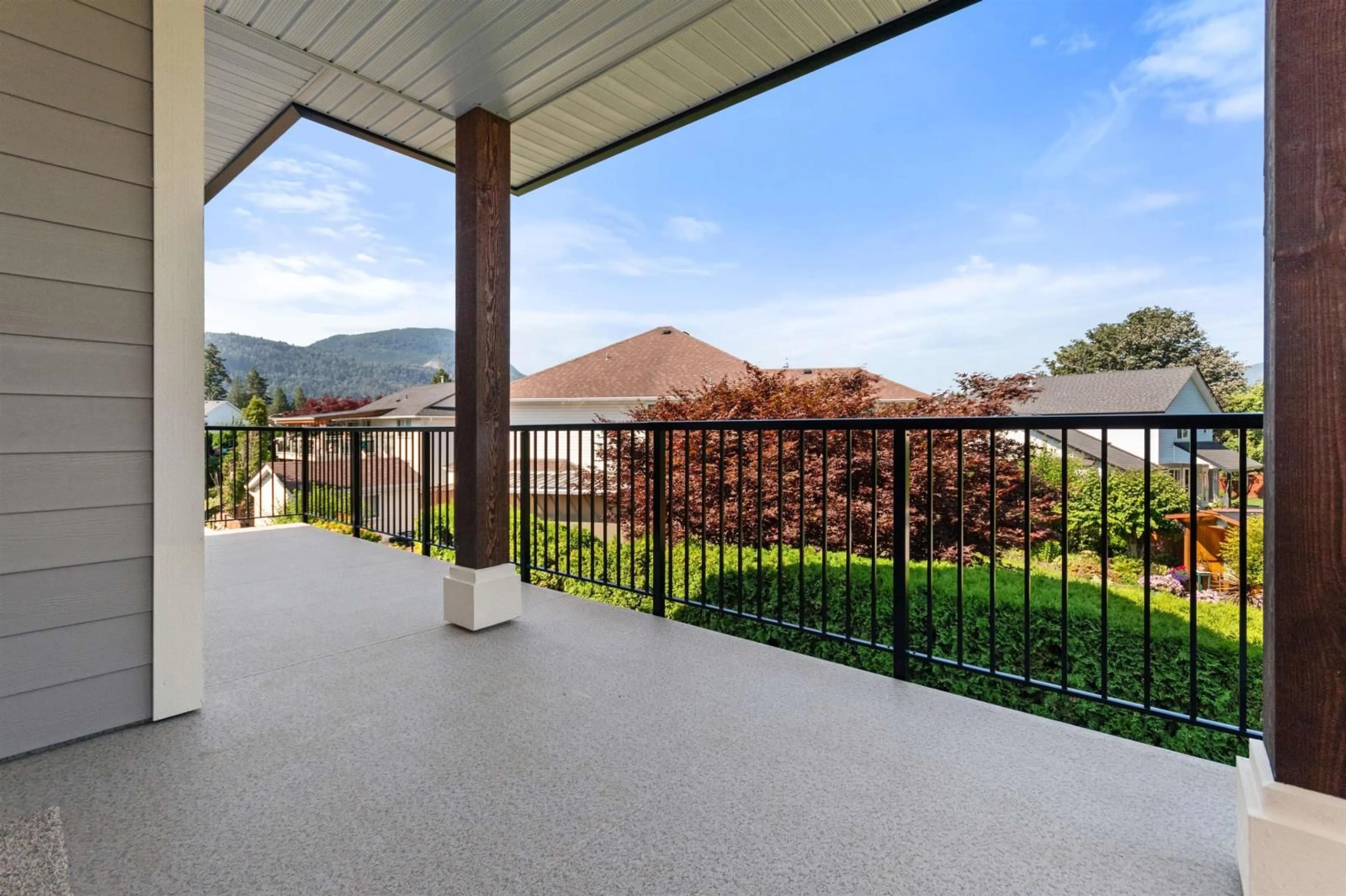 Patio, the fenced backyard for 5959 CARTER ROAD, Chilliwack British Columbia V2R3J8