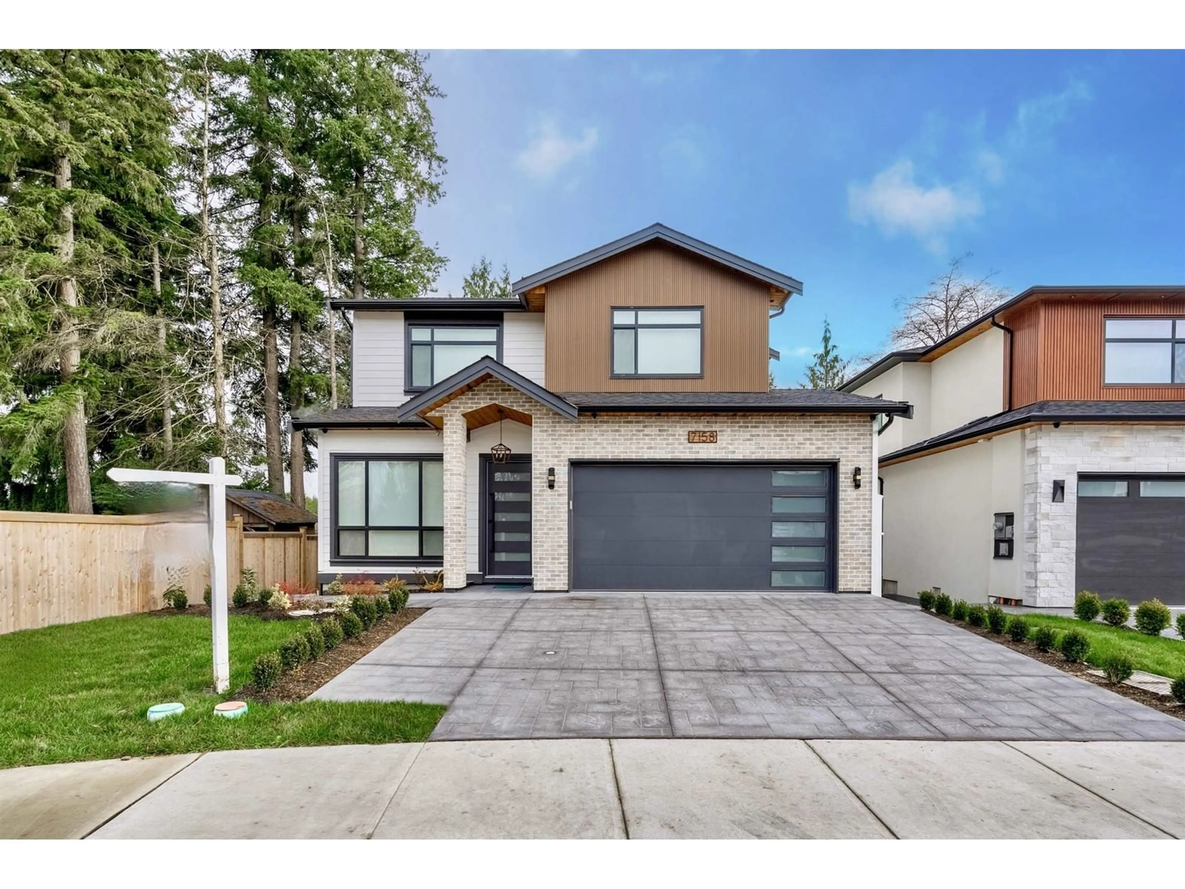 Frontside or backside of a home, the street view for 7158 204A STREET, Langley British Columbia V2Y3S7