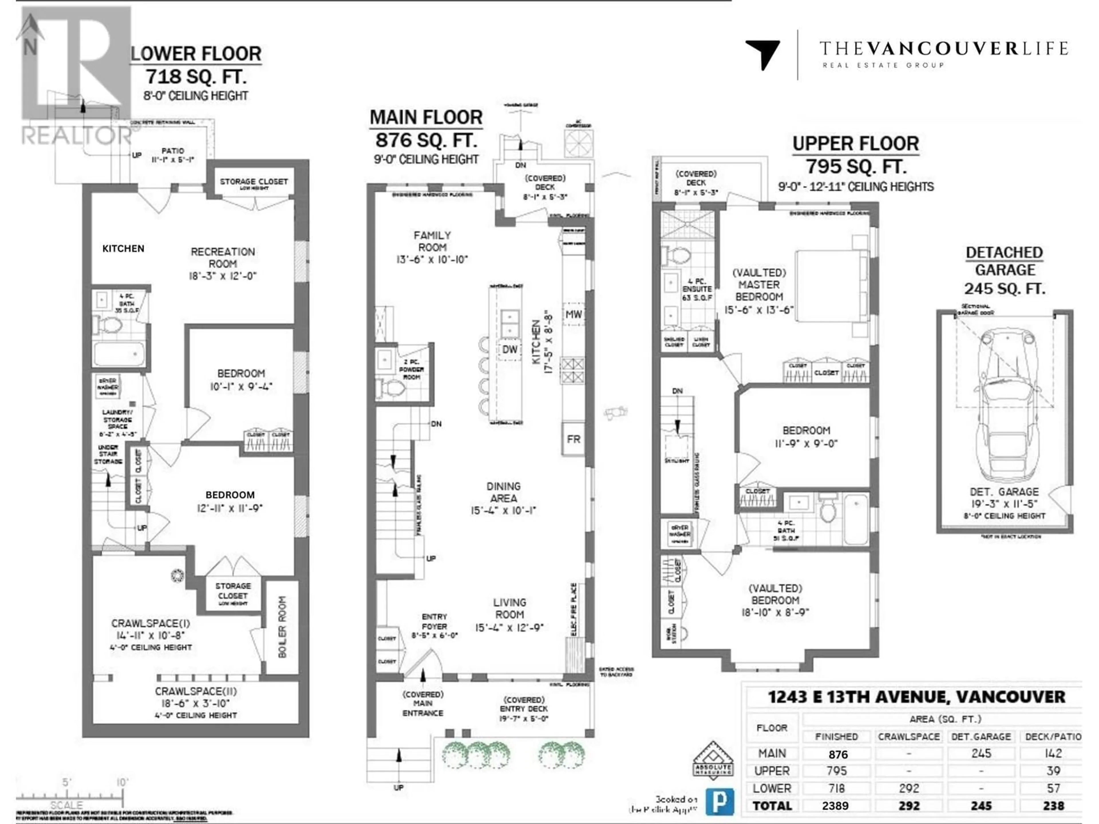 Floor plan for 1243 E 13TH AVENUE, Vancouver British Columbia V5T2M2