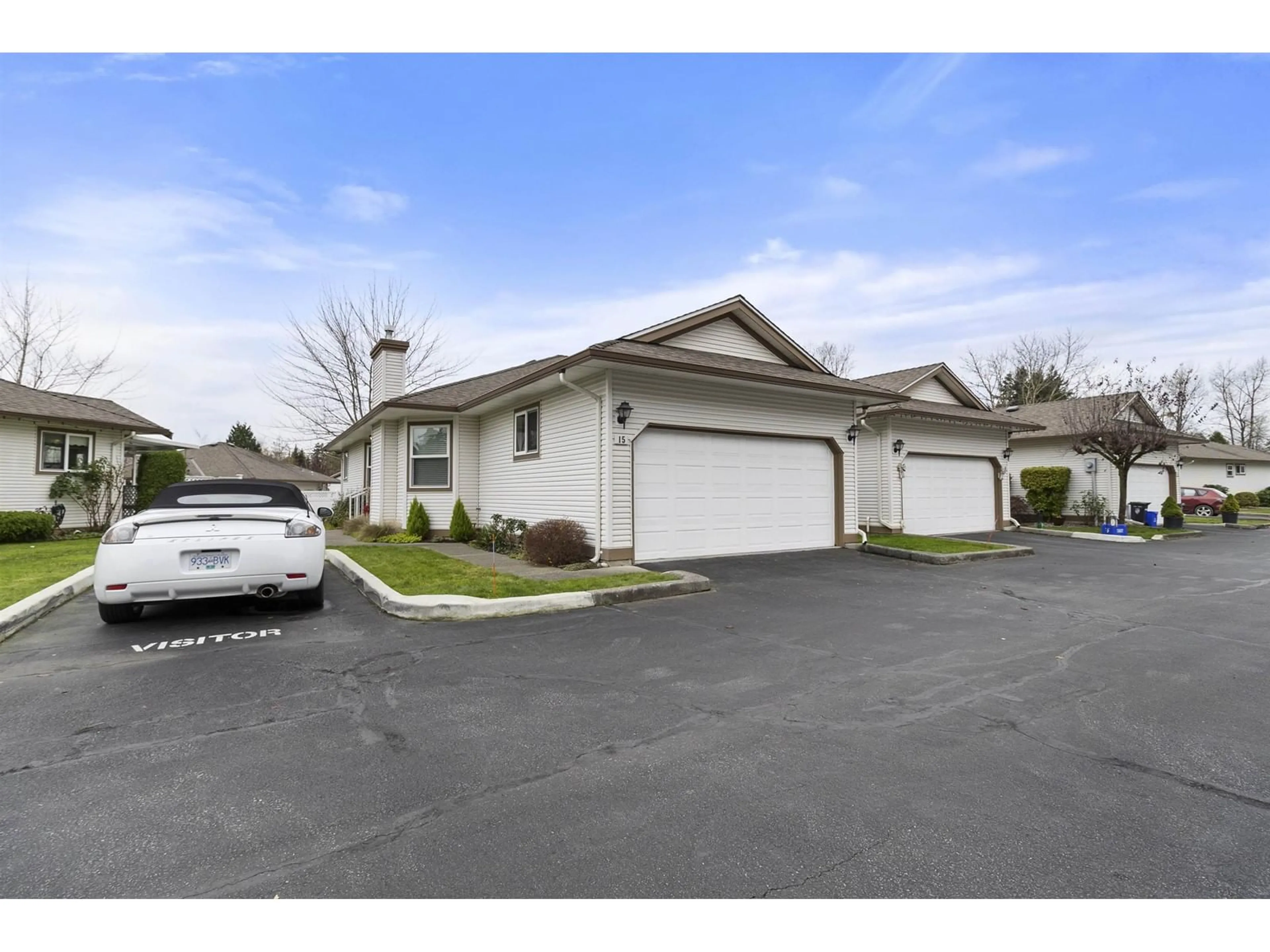 A pic from exterior of the house or condo, the street view for 15 27435 29A AVENUE, Langley British Columbia V4W3M4