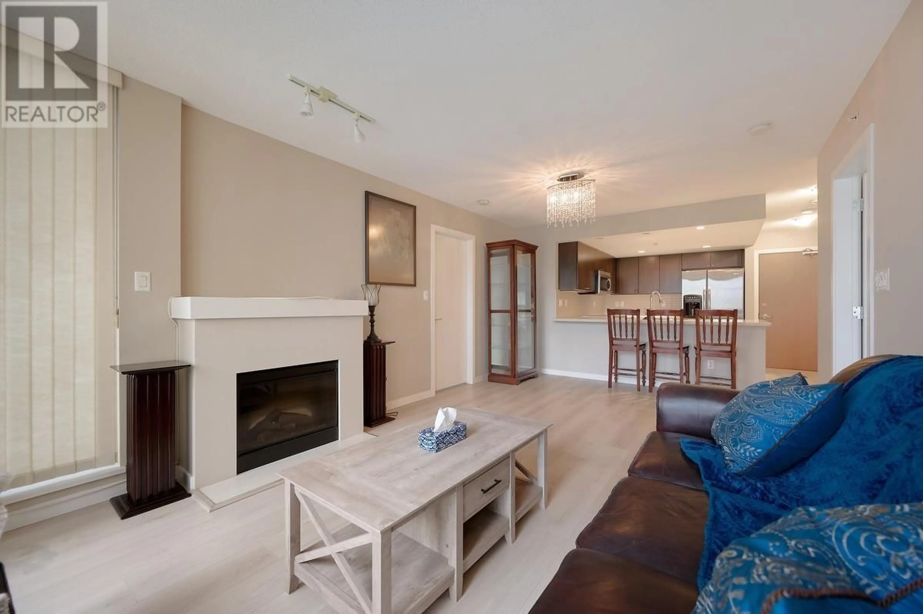 Living room, wood floors for 703 4400 BUCHANAN STREET, Burnaby British Columbia V5C0E3