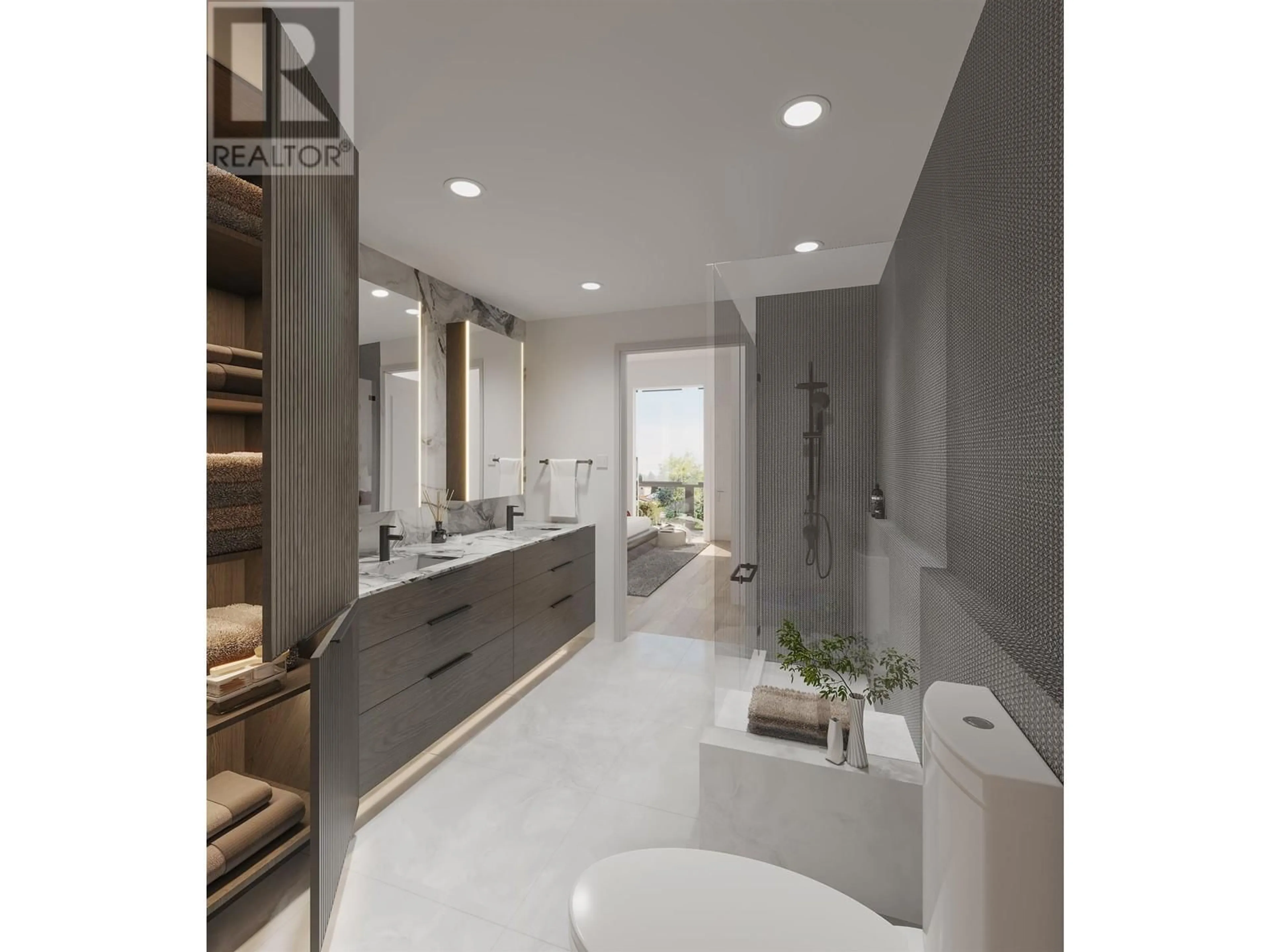 Contemporary bathroom, ceramic floors for 309 3590 W 39TH AVENUE, Vancouver British Columbia V6N3A4