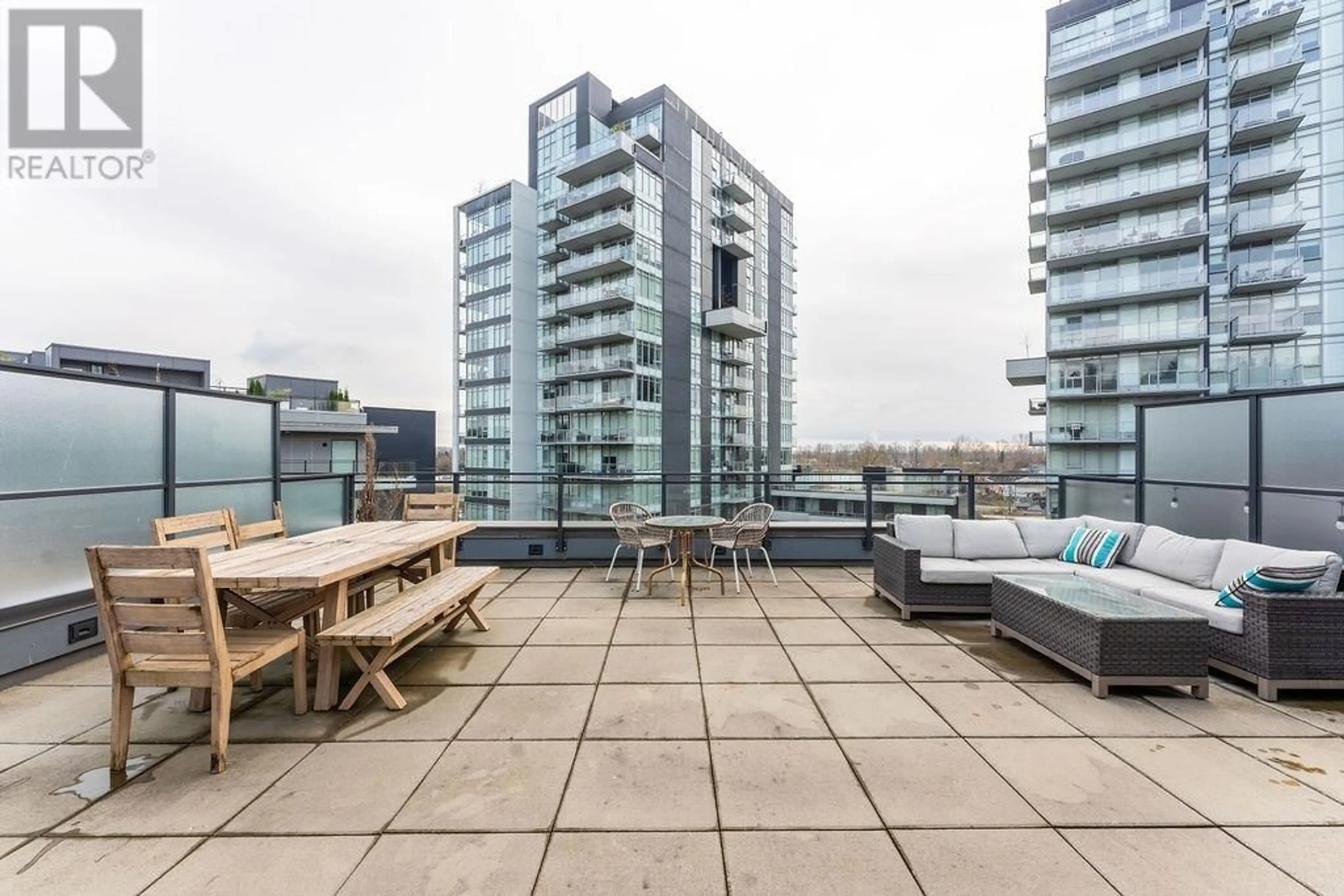 Patio, the front or back of building for 512 8508 RIVERGRASS DRIVE, Vancouver British Columbia V5S0H7