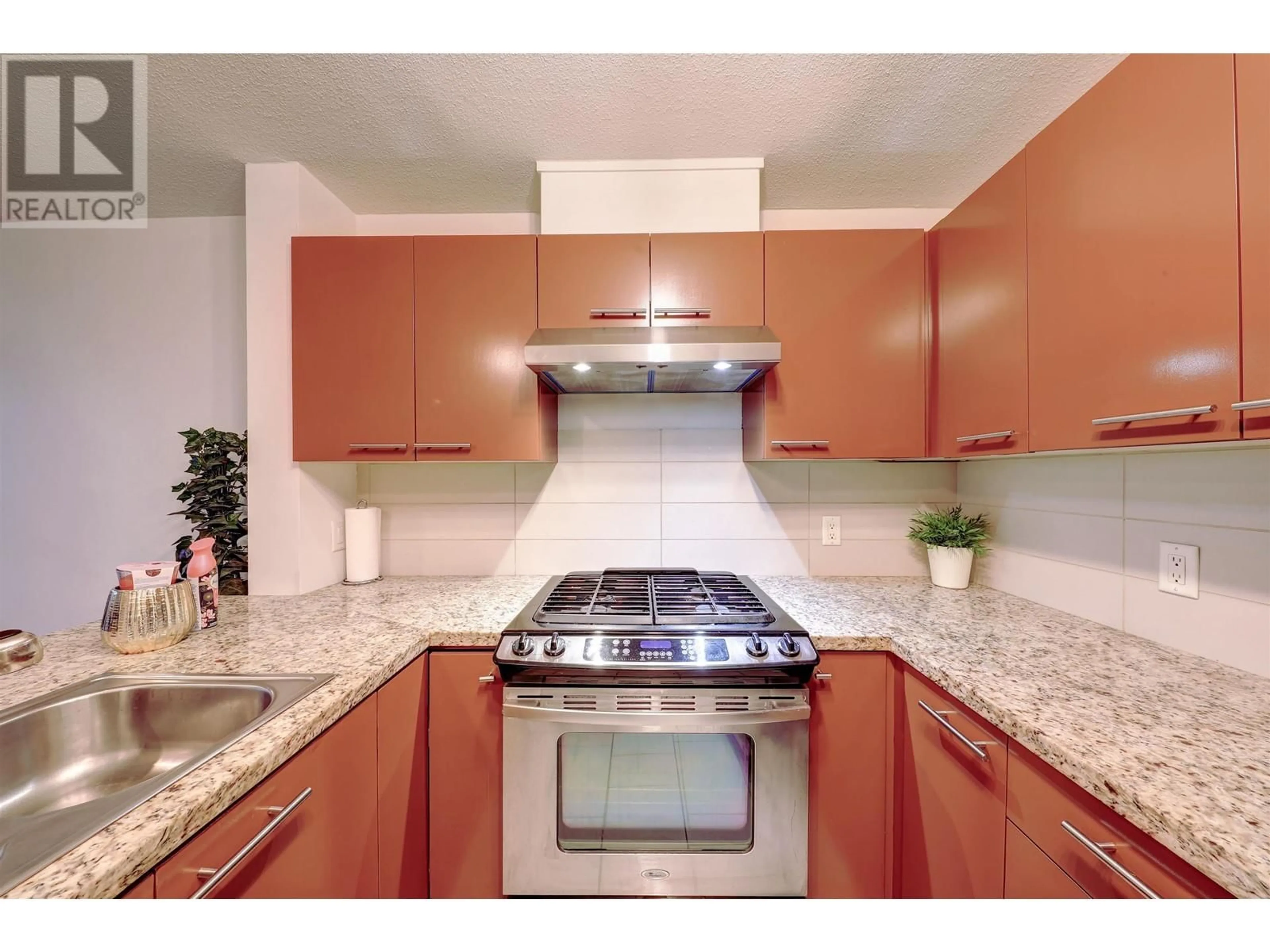 Standard kitchen, ceramic floors for 306 9171 FERNDALE ROAD, Richmond British Columbia V6Y0A5