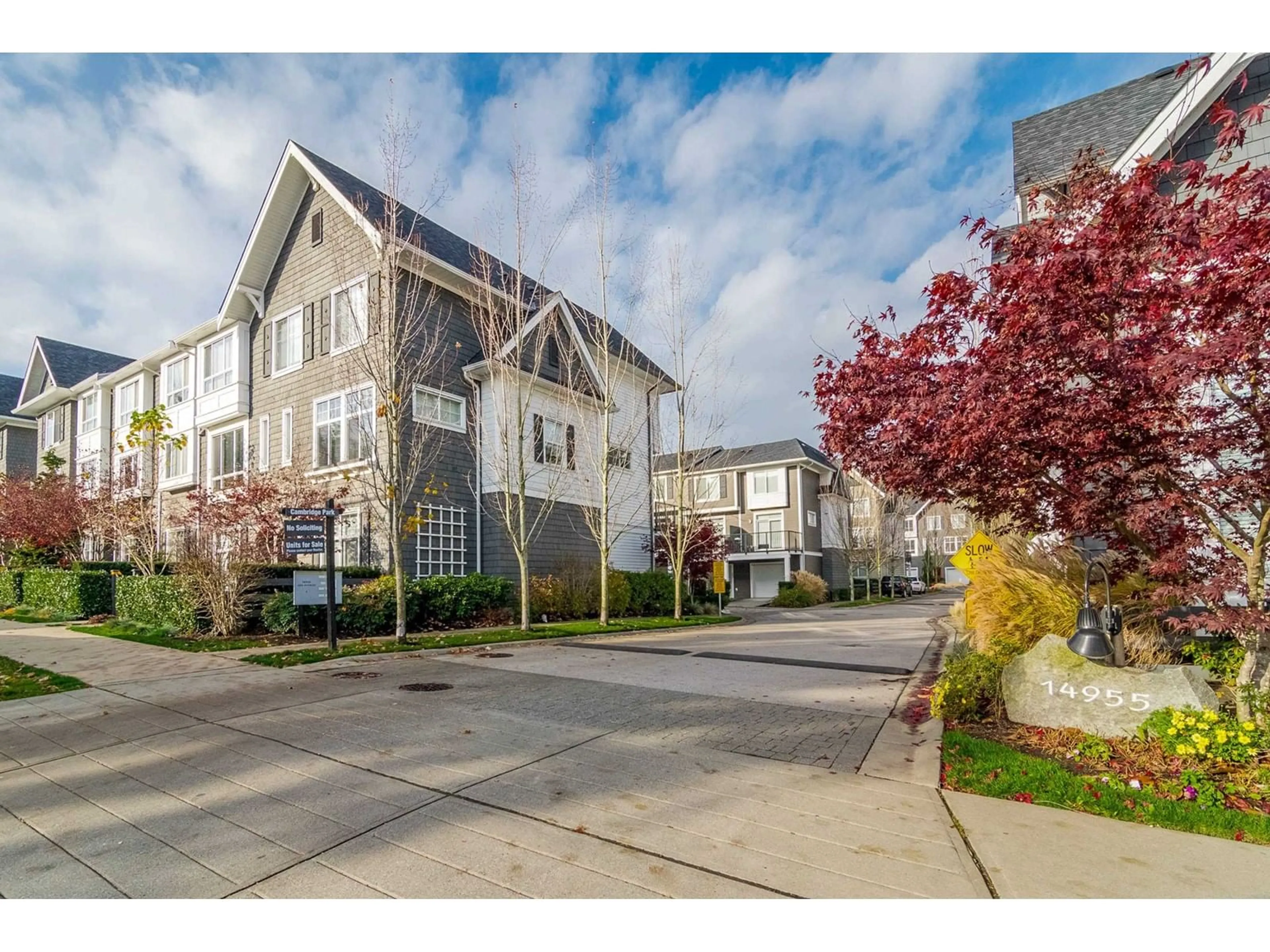 A pic from exterior of the house or condo, the street view for 18 14955 60 AVENUE, Surrey British Columbia V3S1R8