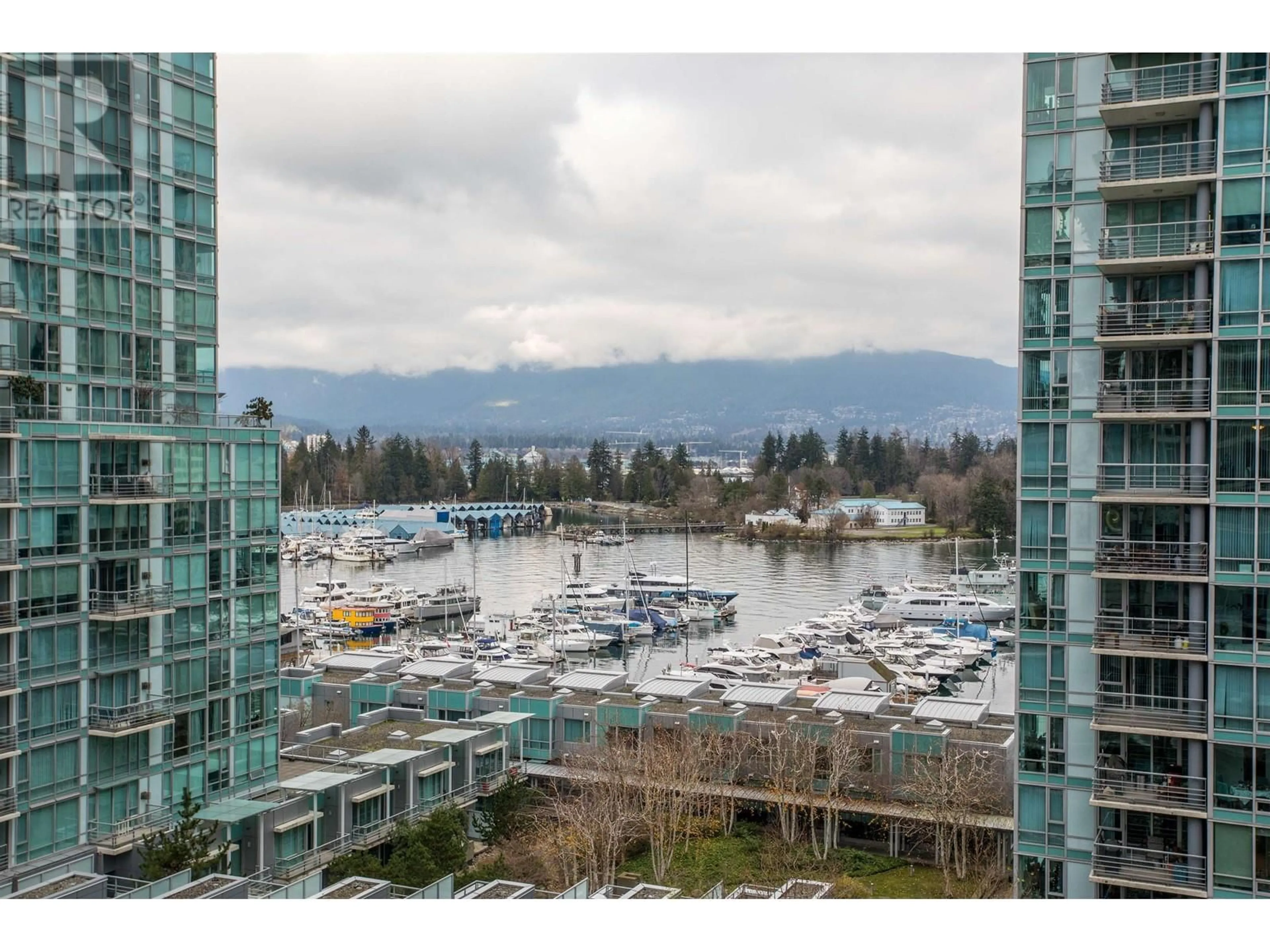 A pic from exterior of the house or condo, the view of lake or river for 801 1409 W PENDER STREET, Vancouver British Columbia V6G2S3