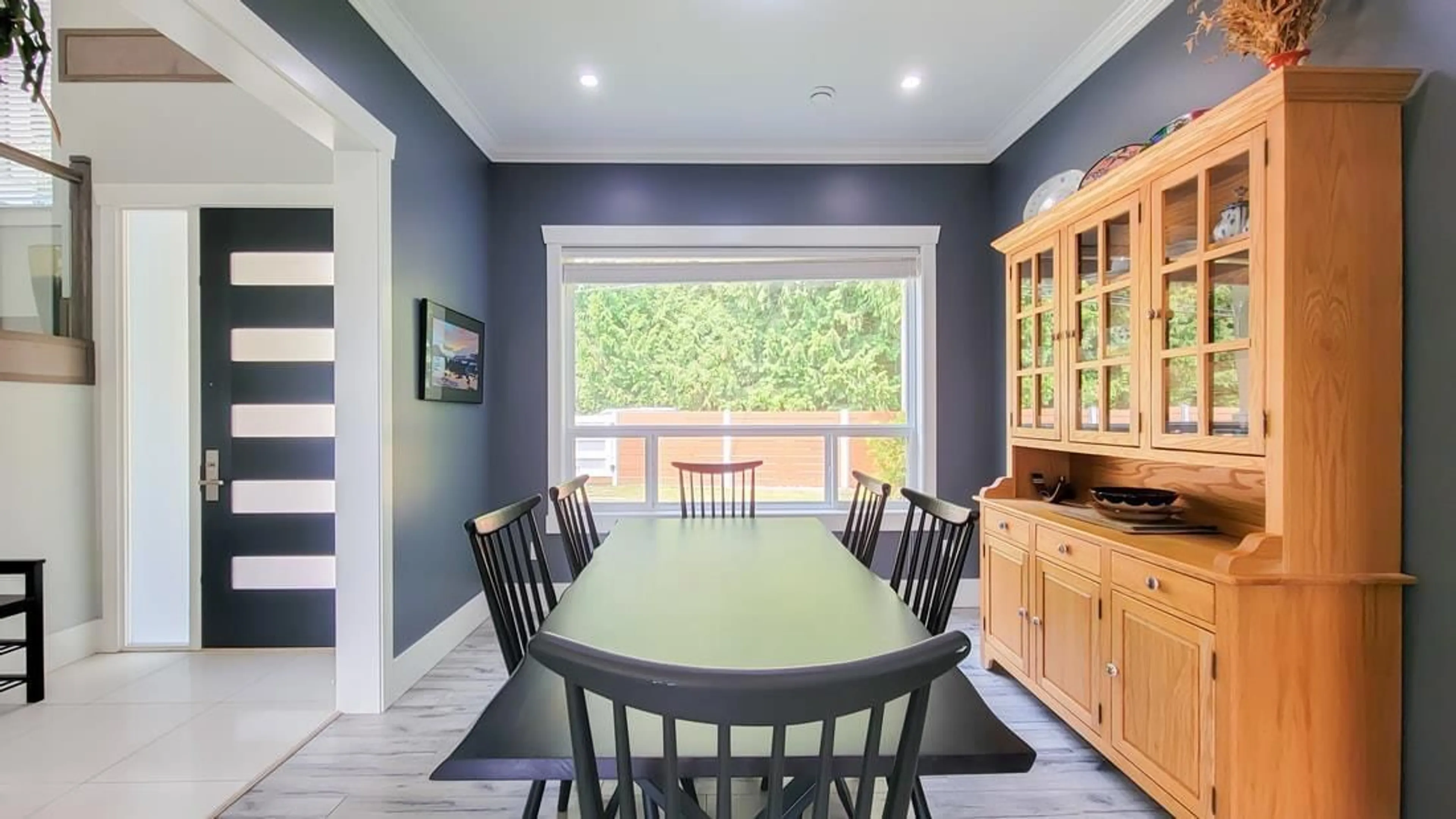 Dining room, wood floors, cottage for 31740 BENCH AVENUE, Mission British Columbia V4S1E6