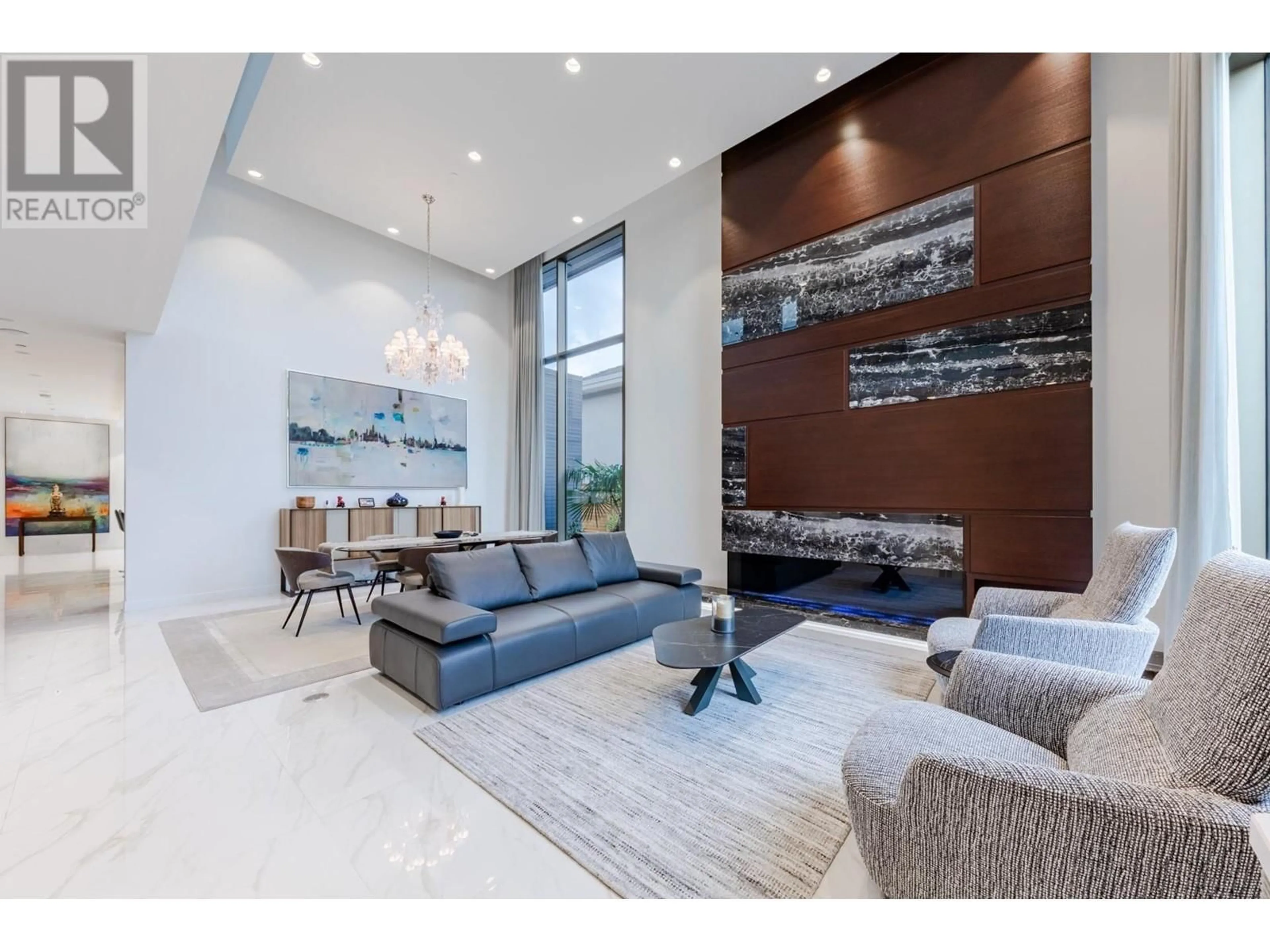 Living room with furniture, ceramic/tile floor for 6551 DONALD ROAD, Richmond British Columbia V7C2Y8