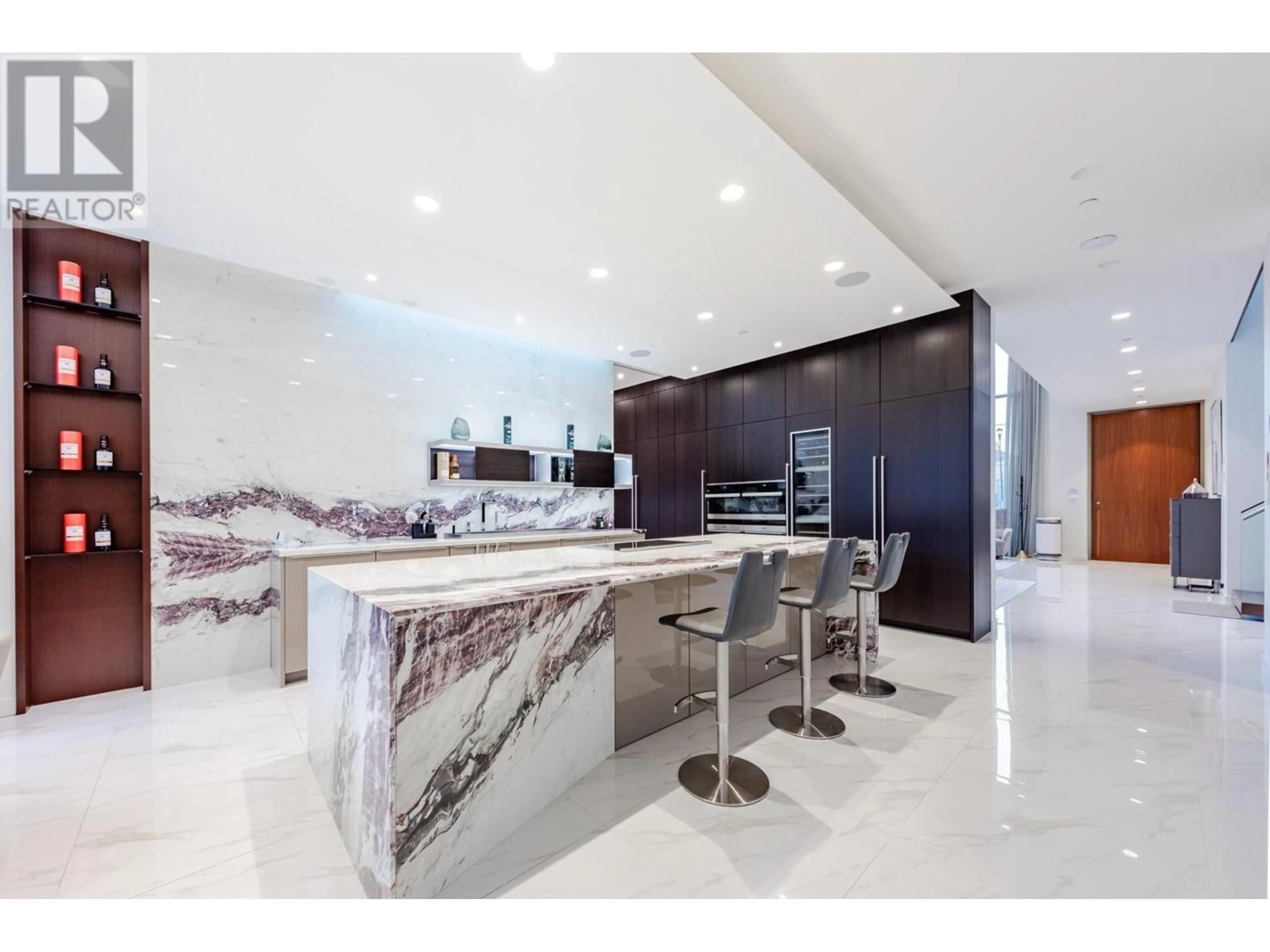 Contemporary kitchen, ceramic/tile floor for 6551 DONALD ROAD, Richmond British Columbia V7C2Y8